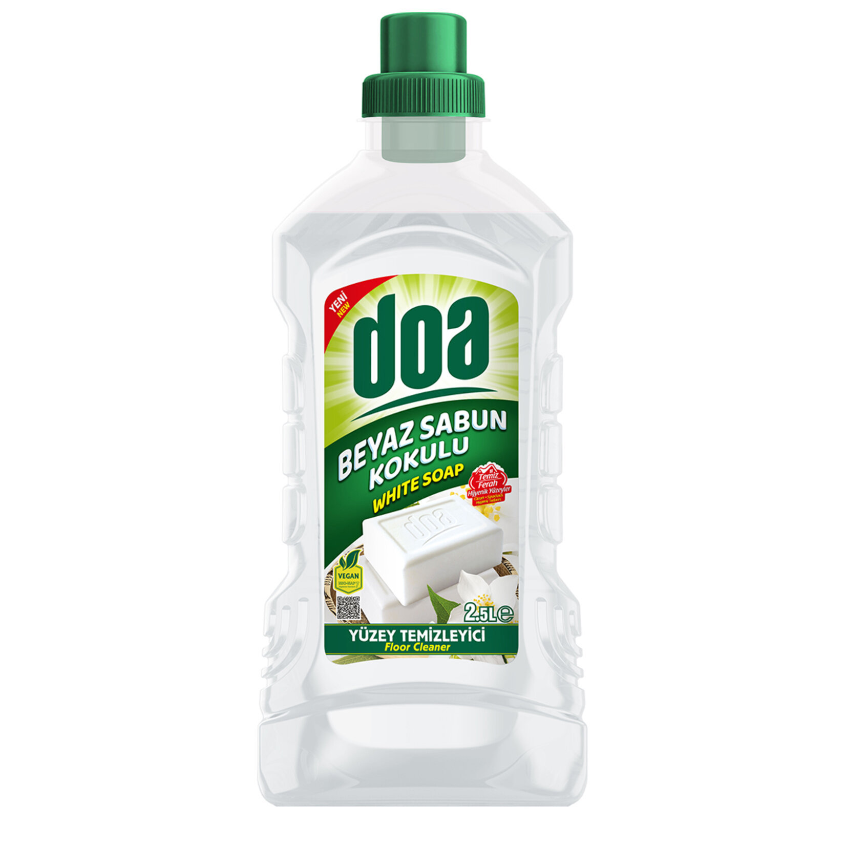Doa Beyaz Sabun Yüzey Temizleyici 2.5 L