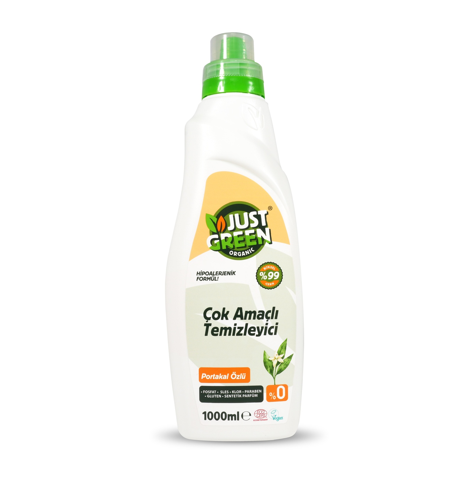 Just Green Organic Yüzey Temizleyici 1 L
