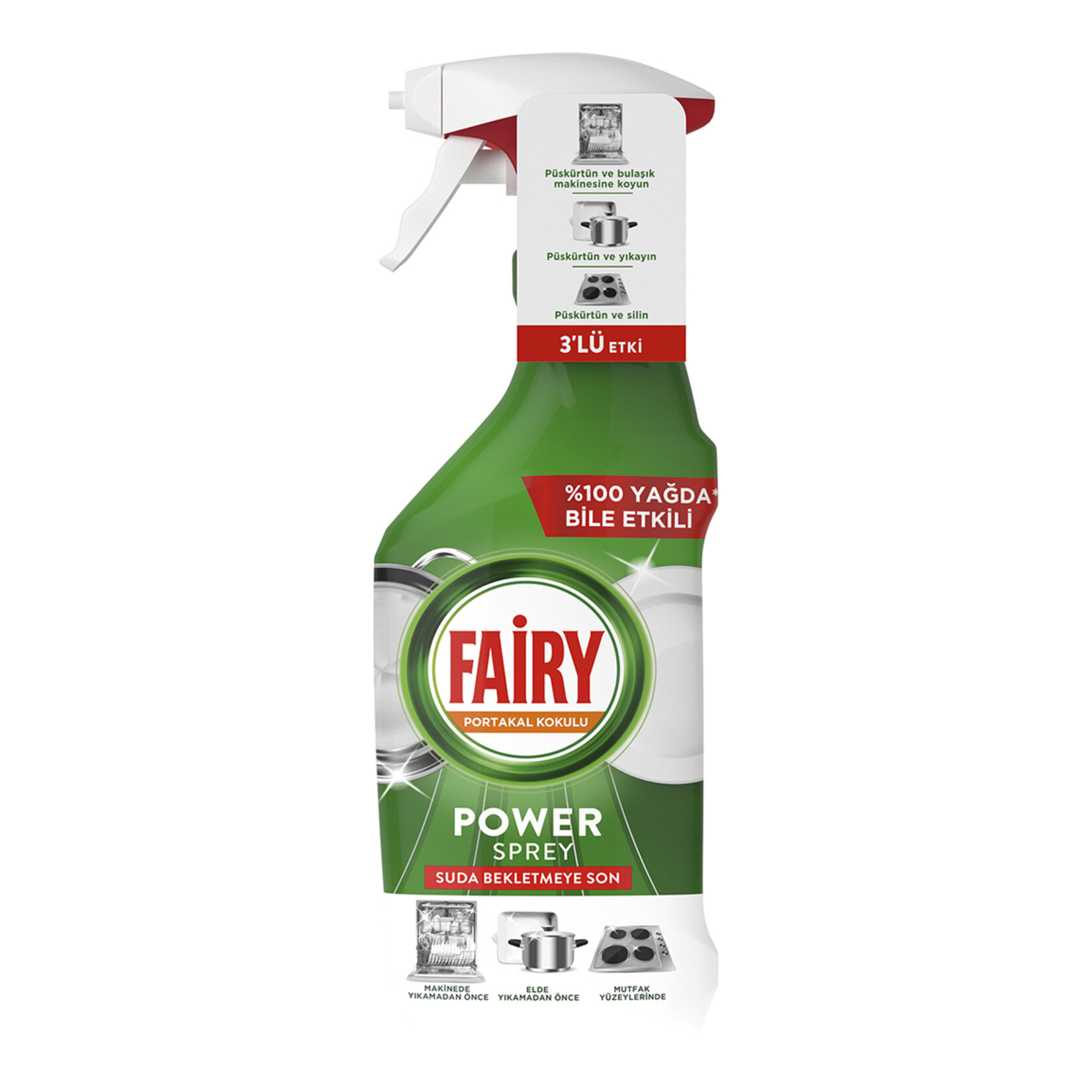 Fairy Power Spray Portakal 500 Ml