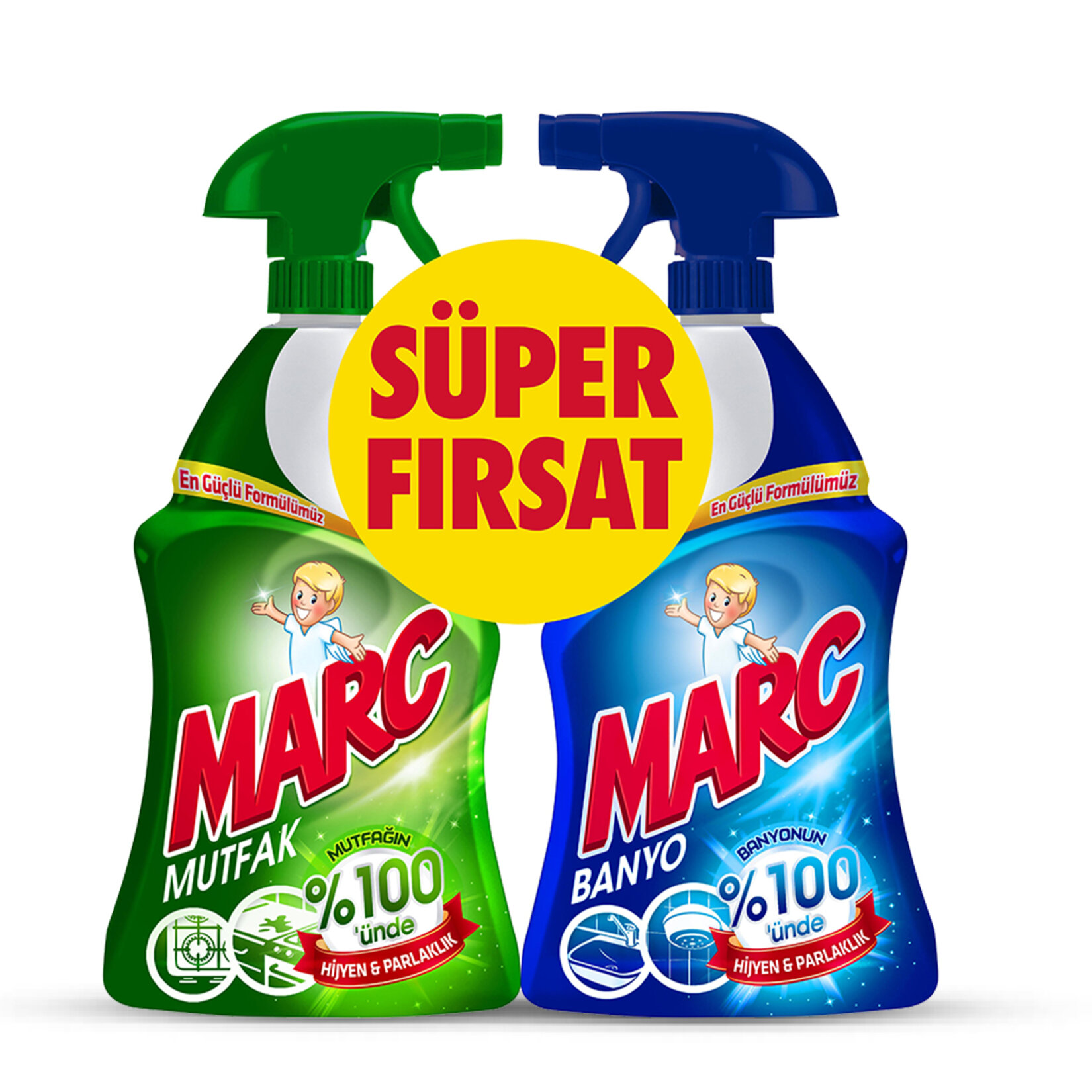 Marc Banyo Sprey 750 Ml + Mutfak 750 Ml Set