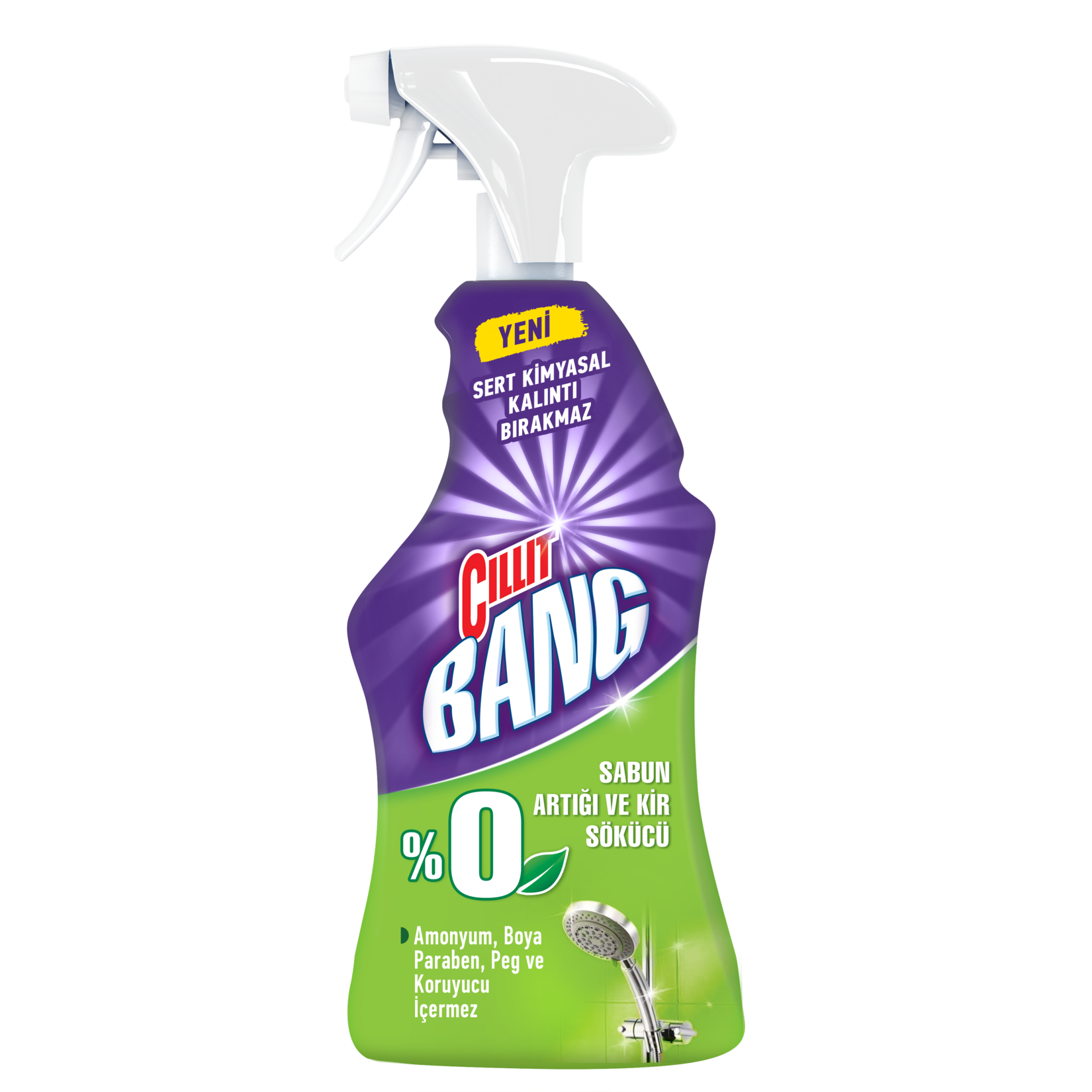 Cillit Bang %0 Sabun Artığı ve Kireç Sökücü Banyo Sprey750Ml