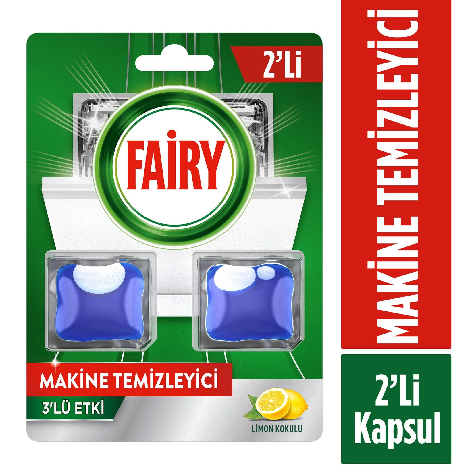 Fairy Makine Temizleyici Kapsül 2'li 29G
