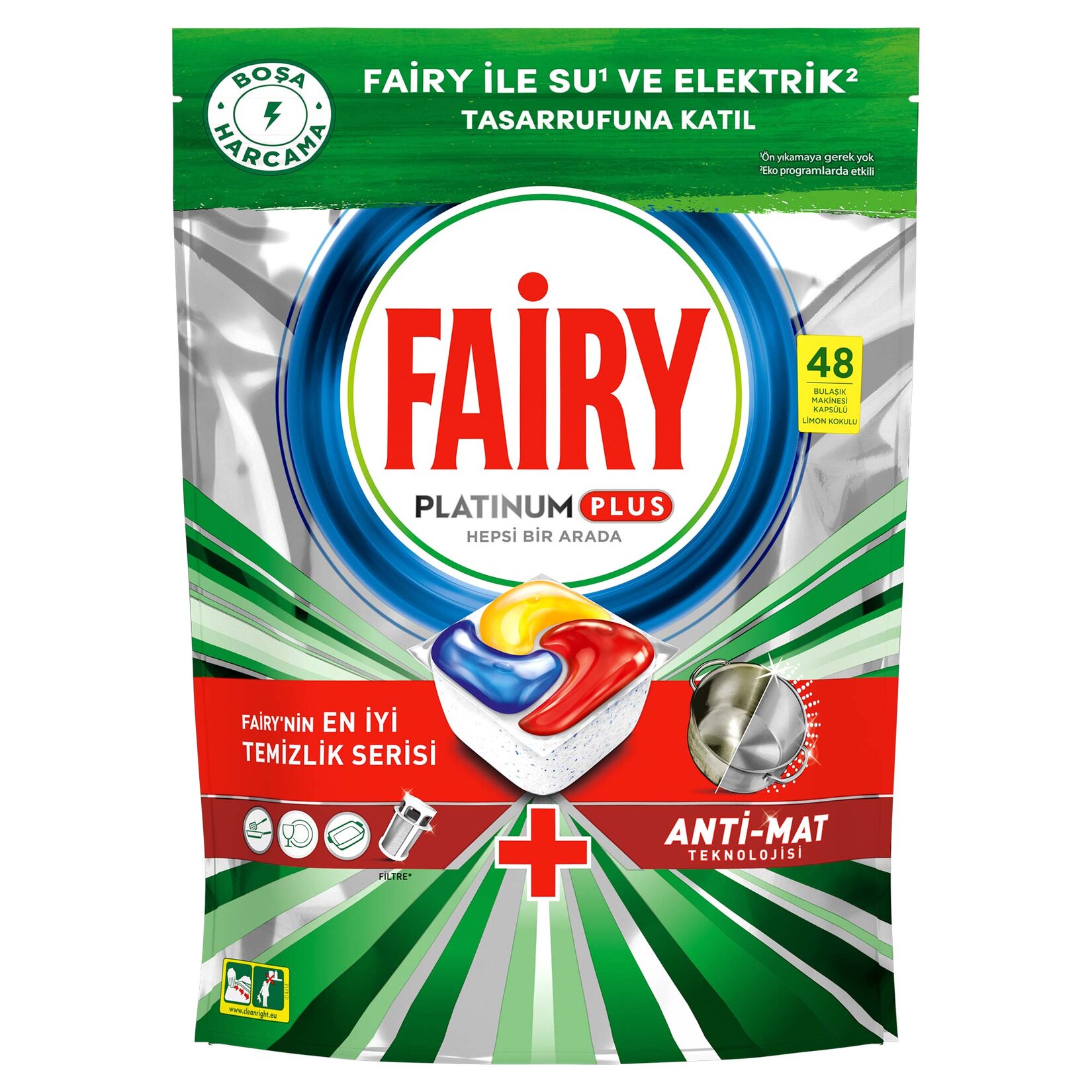 Fairy Platinum Plus  Özel Seri 48'li Tablet 745 G