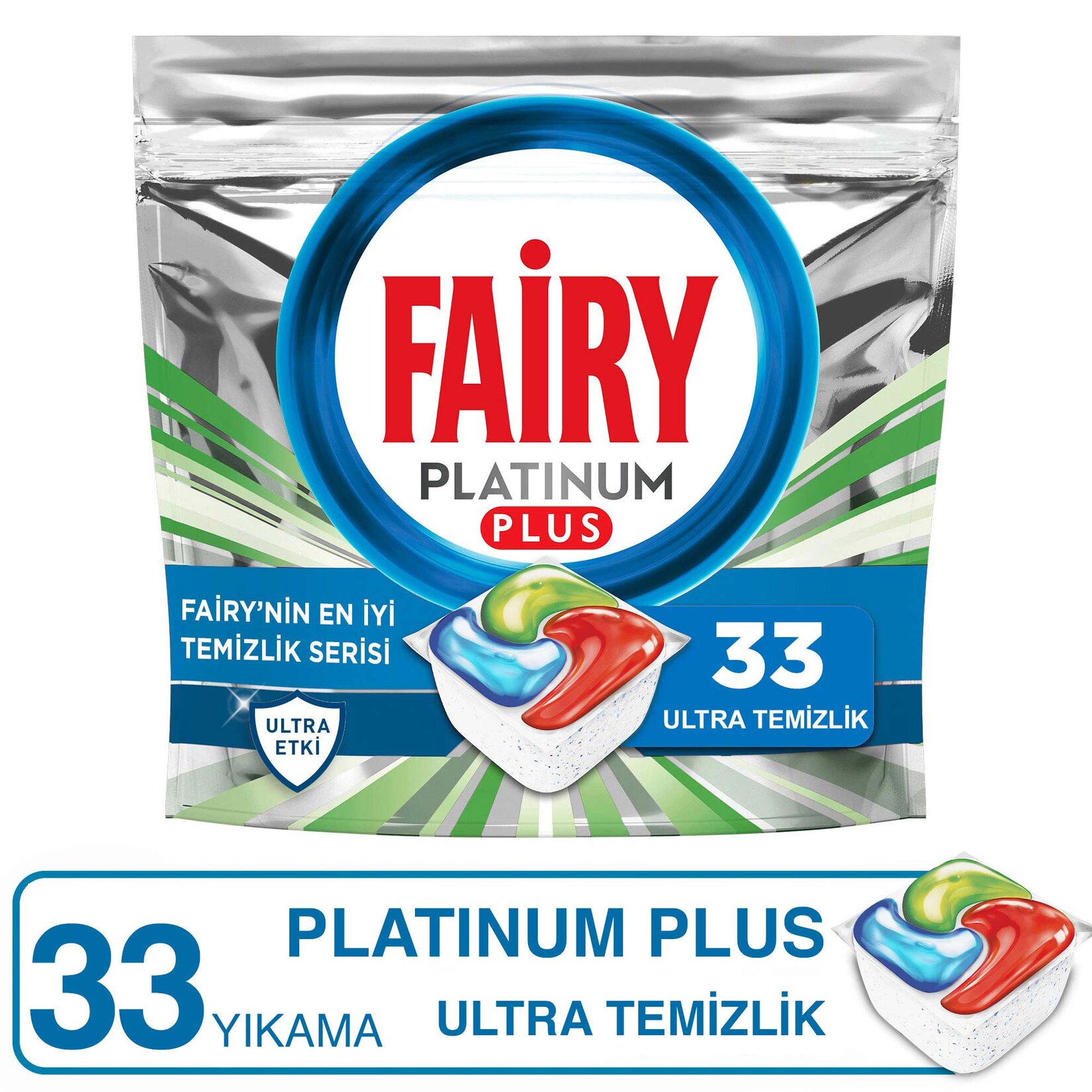 Fairy Platinum Plus Ultra Tablet 33'lü 512 G