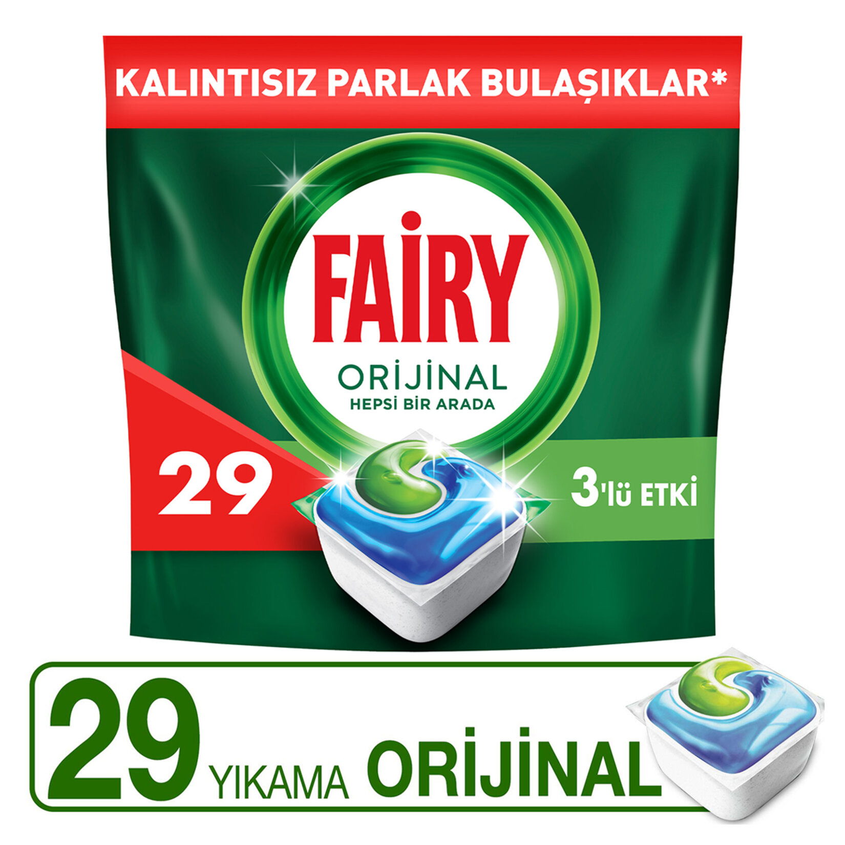 Fairy Hepsi Bir Arada Özel Seri Tablet 29'lu 392 G