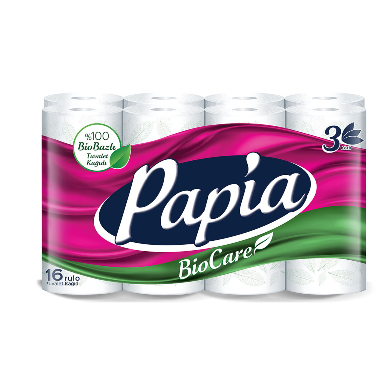 Papıa Bıocare Tuvalet Kağıdı 16Lı