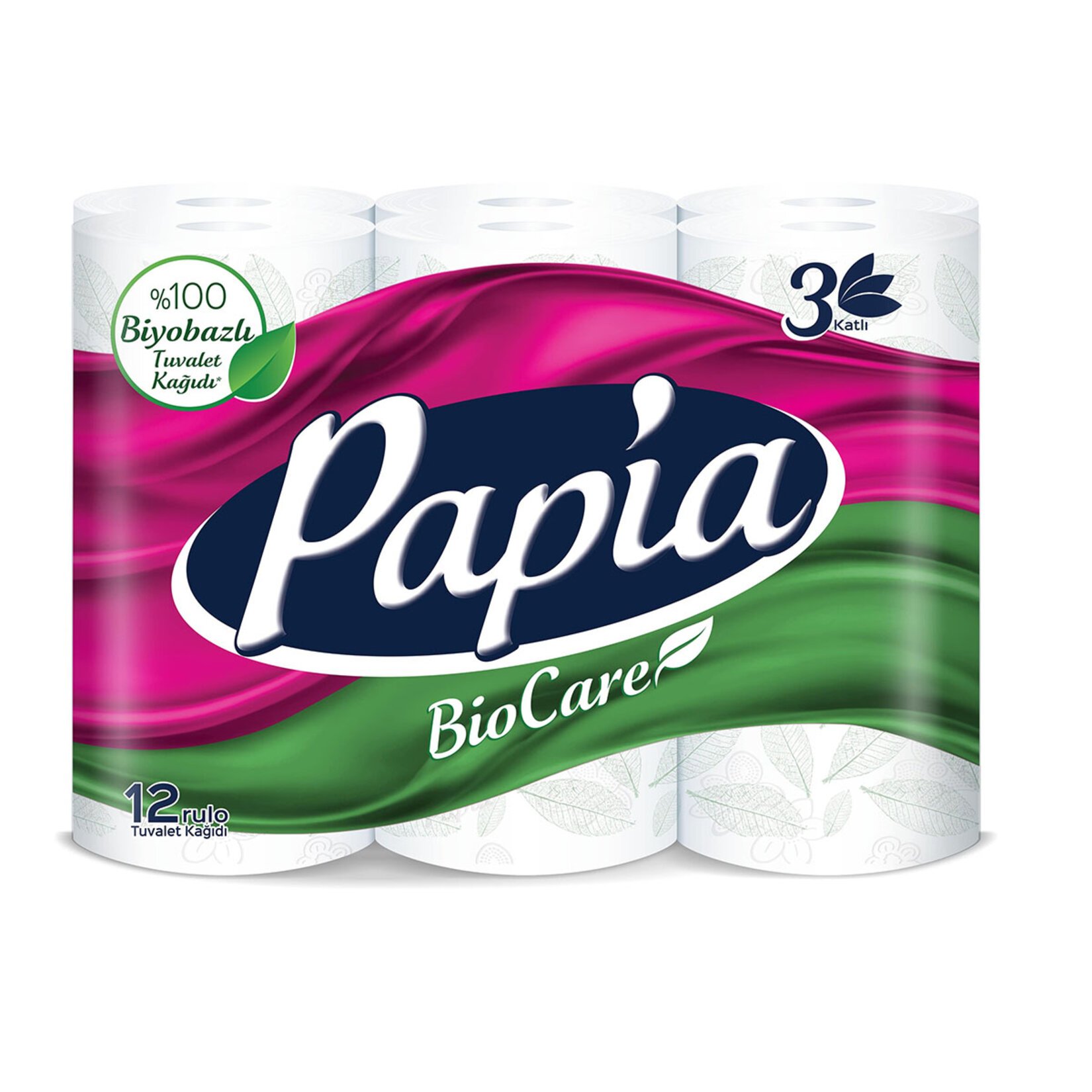 Papıa Bıocare Tuvalet Kağıdı 12Li