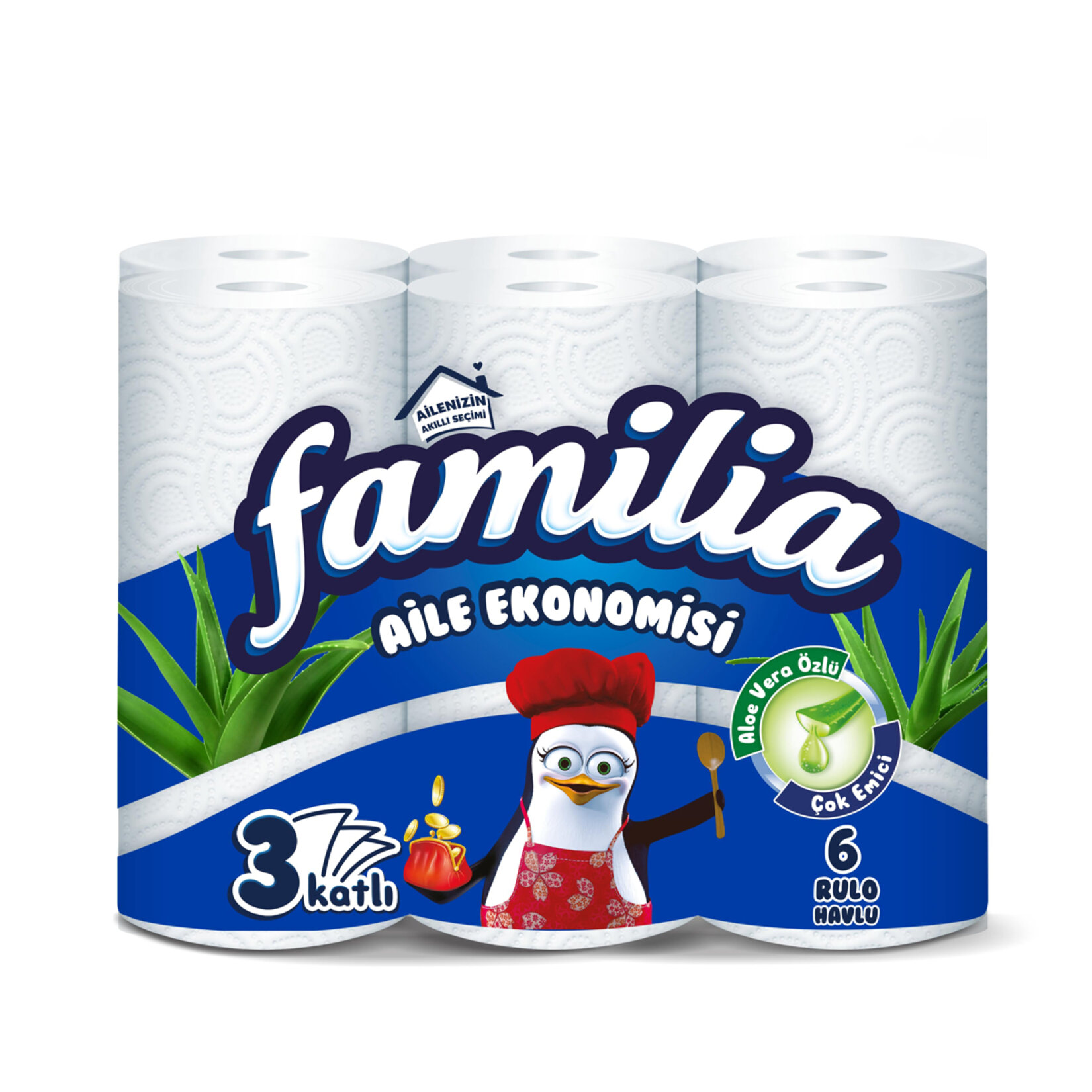 Familia Aloevera Özlü Havlu 6'lı