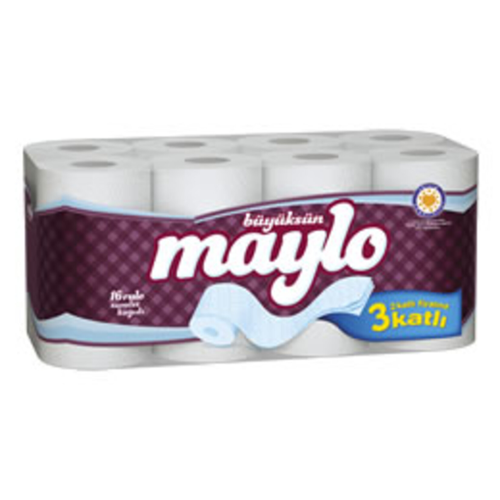 Maylo 3 Katlı Tuvalet Kağıdı 16'Lı