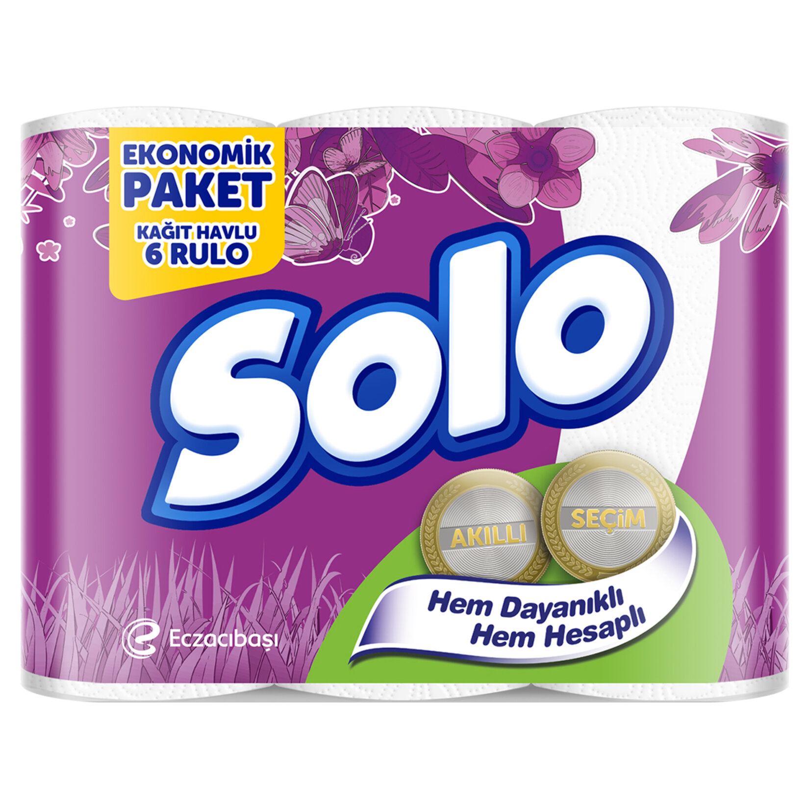 Solo Akıllı Seçim Havlu 6'lı