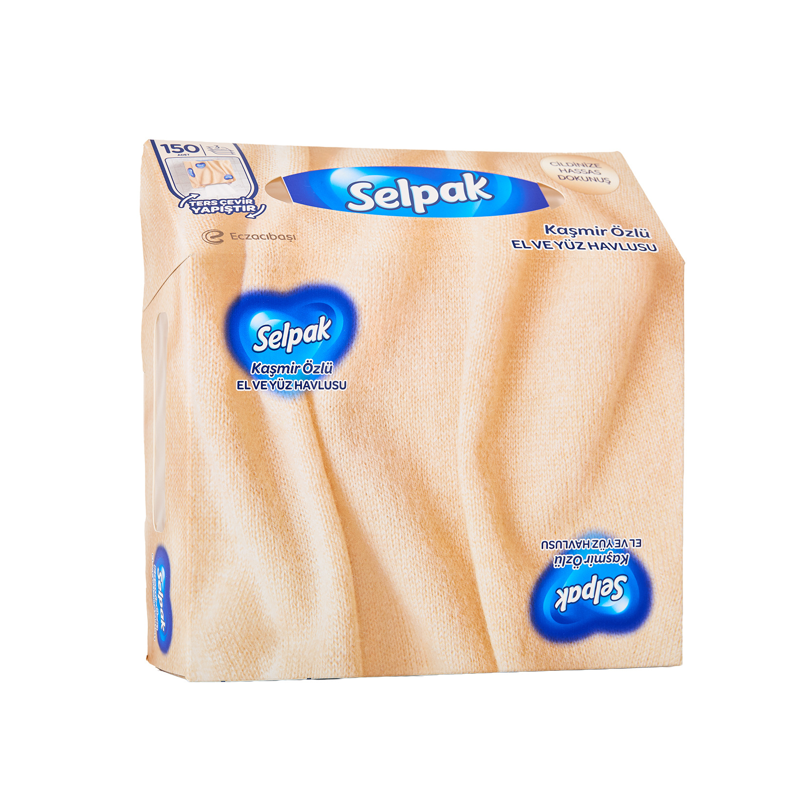 Selpak El Yüz Havlusu Kaşmir Özlü 150'li