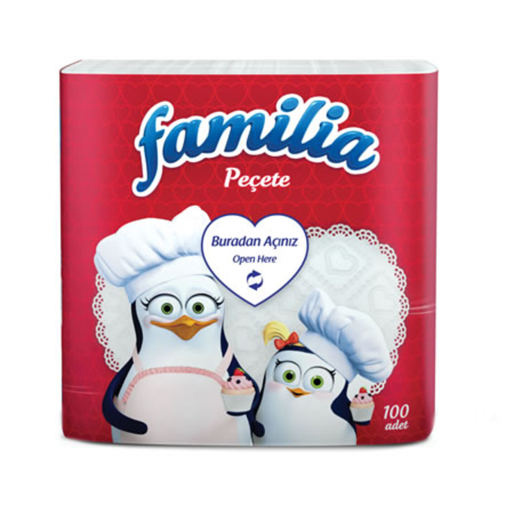 Familia Peçete 100 Yaprak