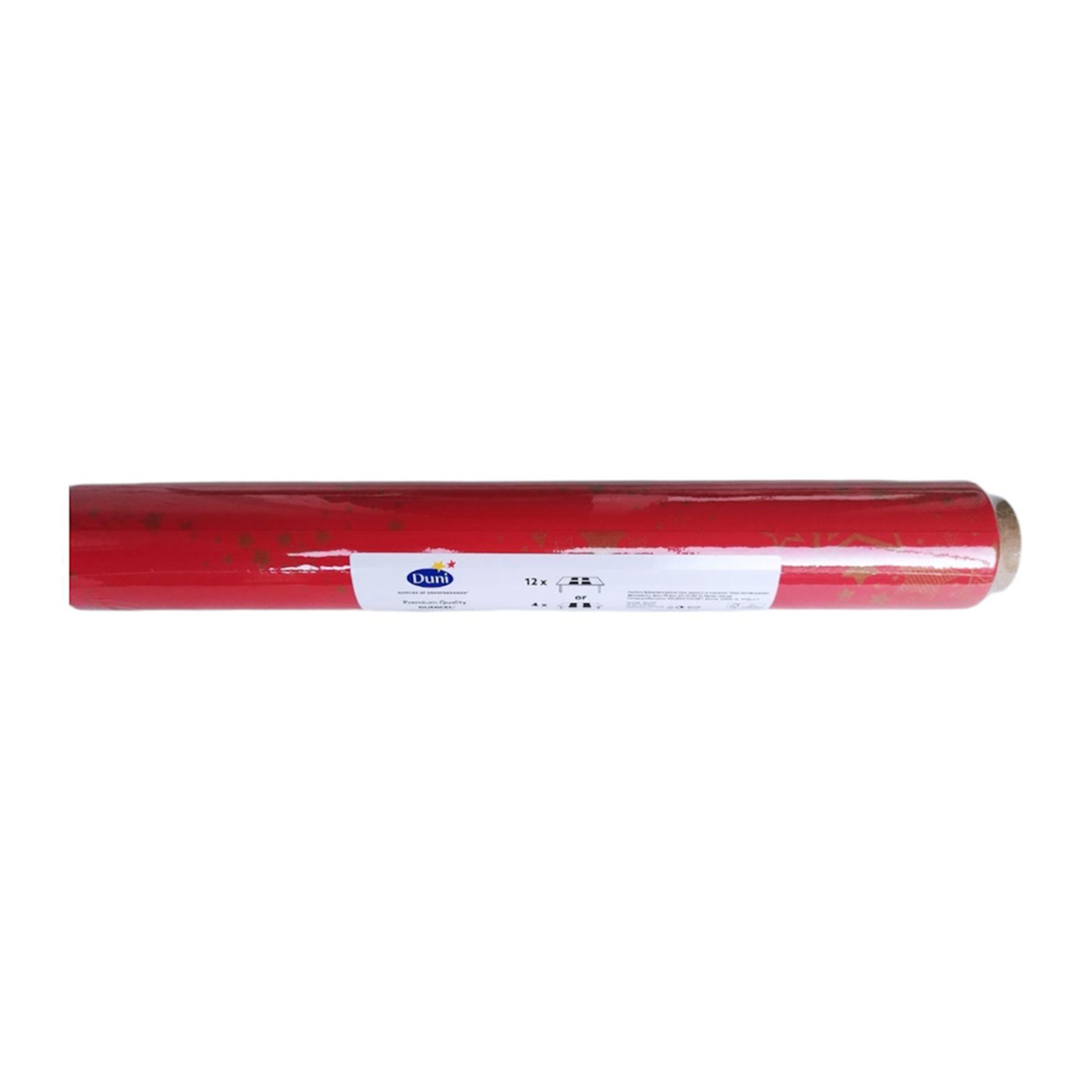 Duni Runner 3 In 1 0,4 x 4,8m Holiday Stars Red