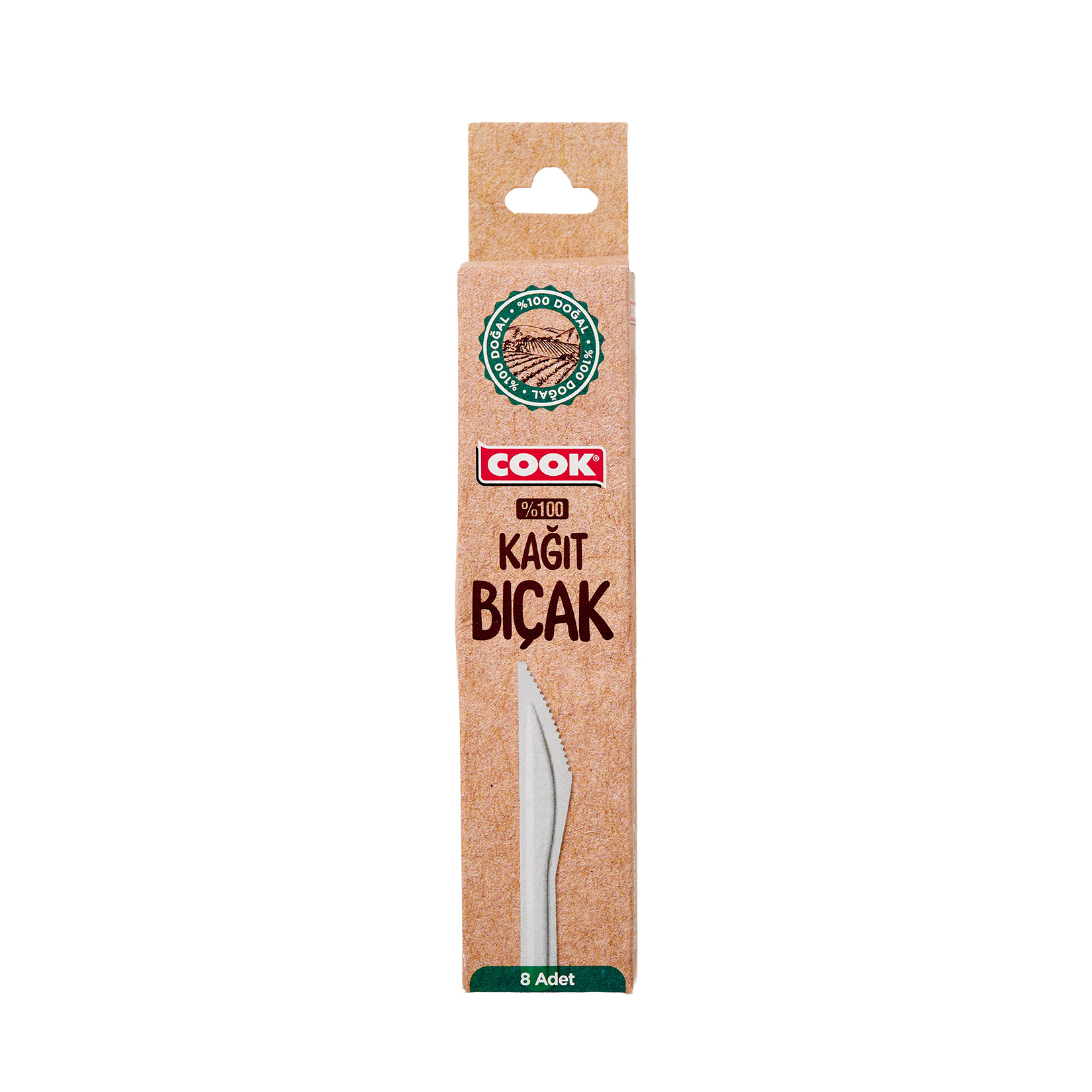 Cook Kağıt Bıçak 8'li