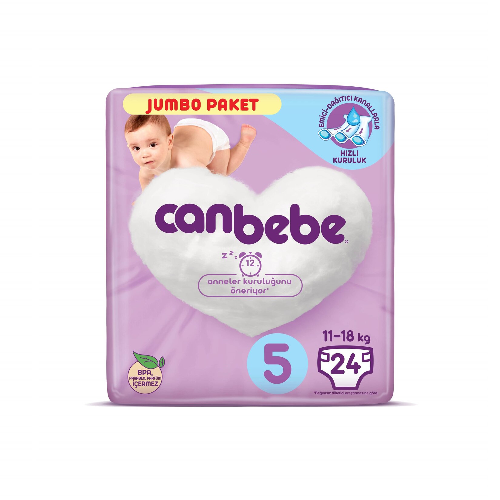 Canbebe Jumbo Junior 5 No 11-18 Kg 24 Lü