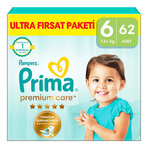 Prima Premium Care Fırsat Paket 6 Beden 13+ Kg 62'li