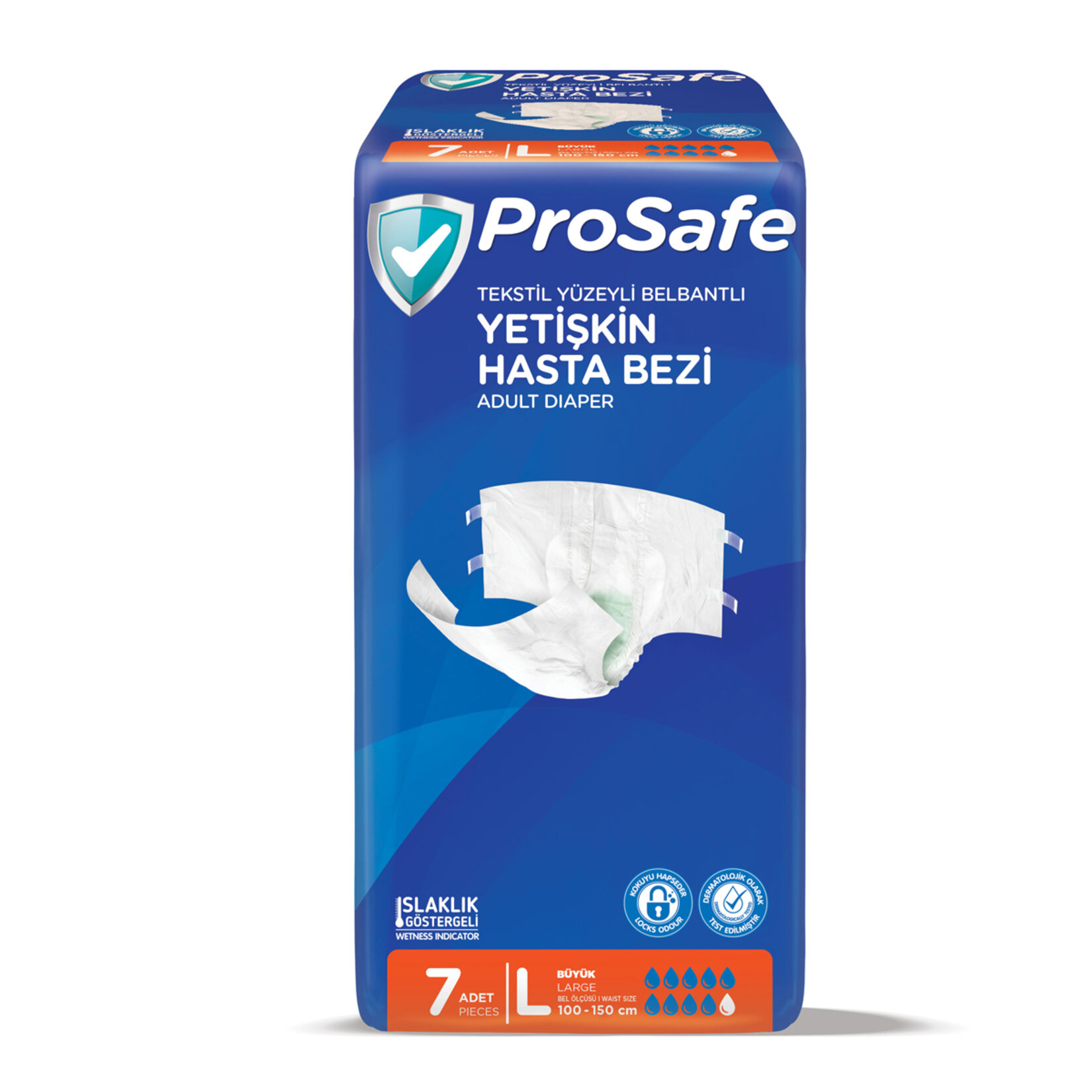 Prosafe Belbantlı Hasta Bezi Büyük 7'li