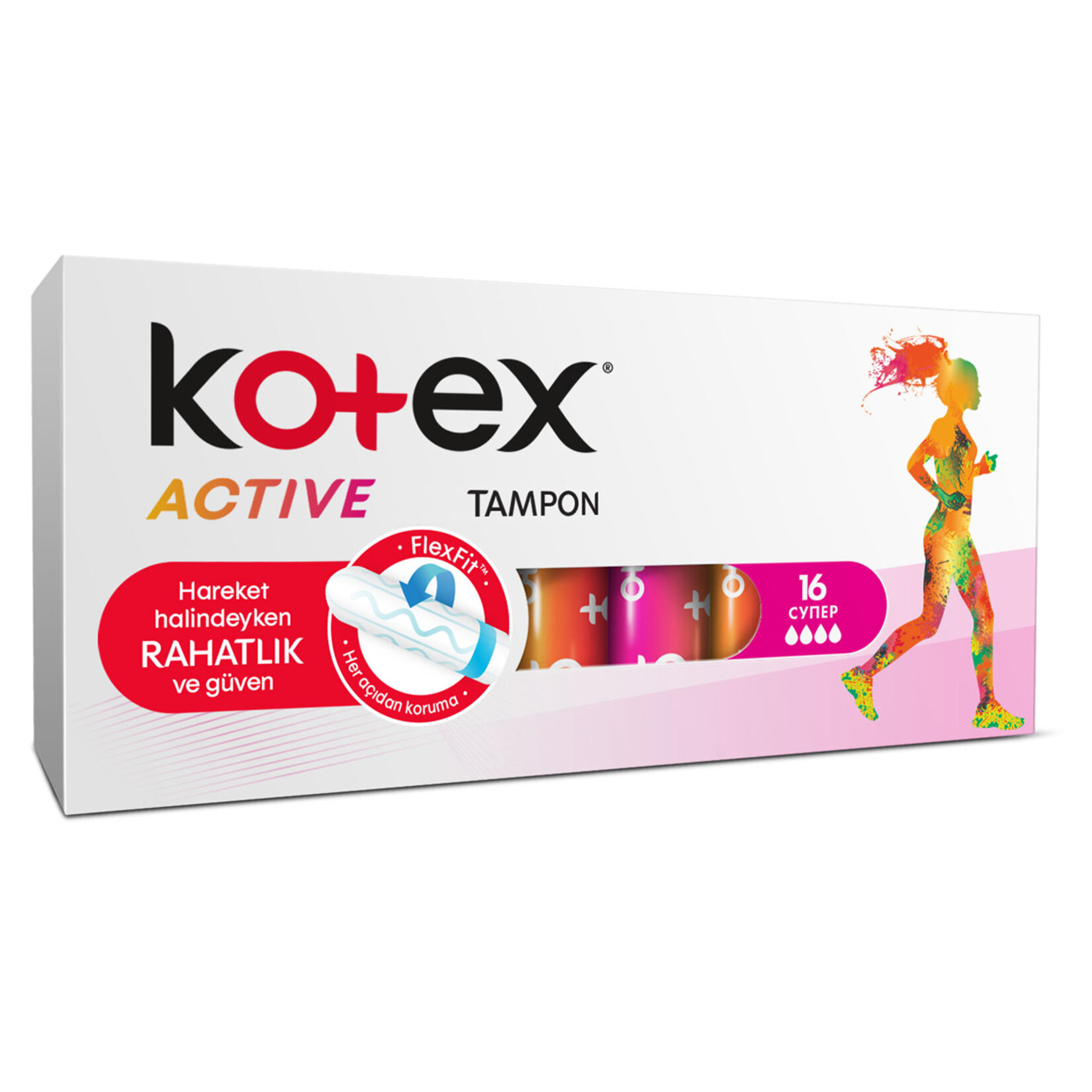 Kotex Active Tampon Süper 16'lı