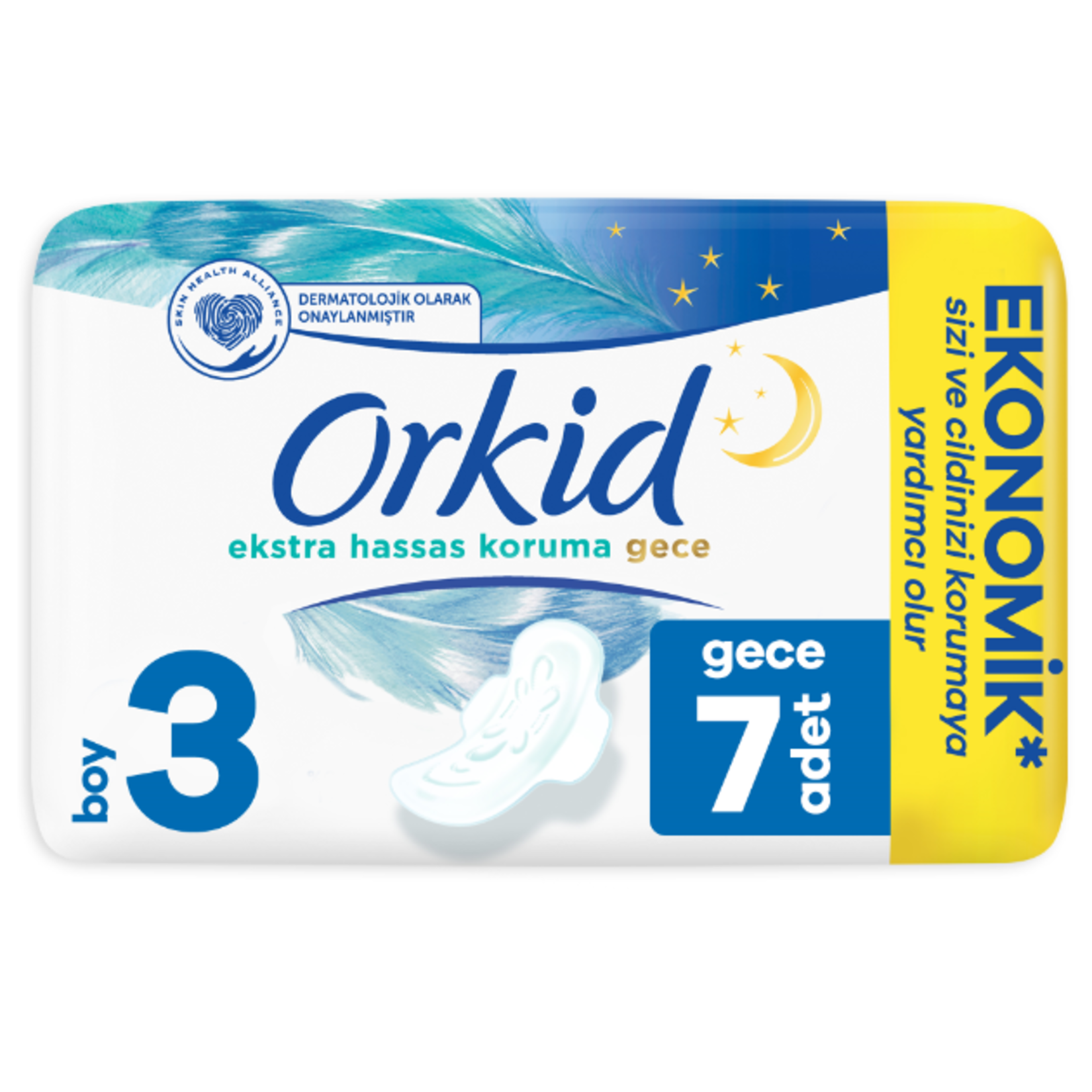 Orkid Extra Hassas Koruma Tekli Gece (Boy 3)