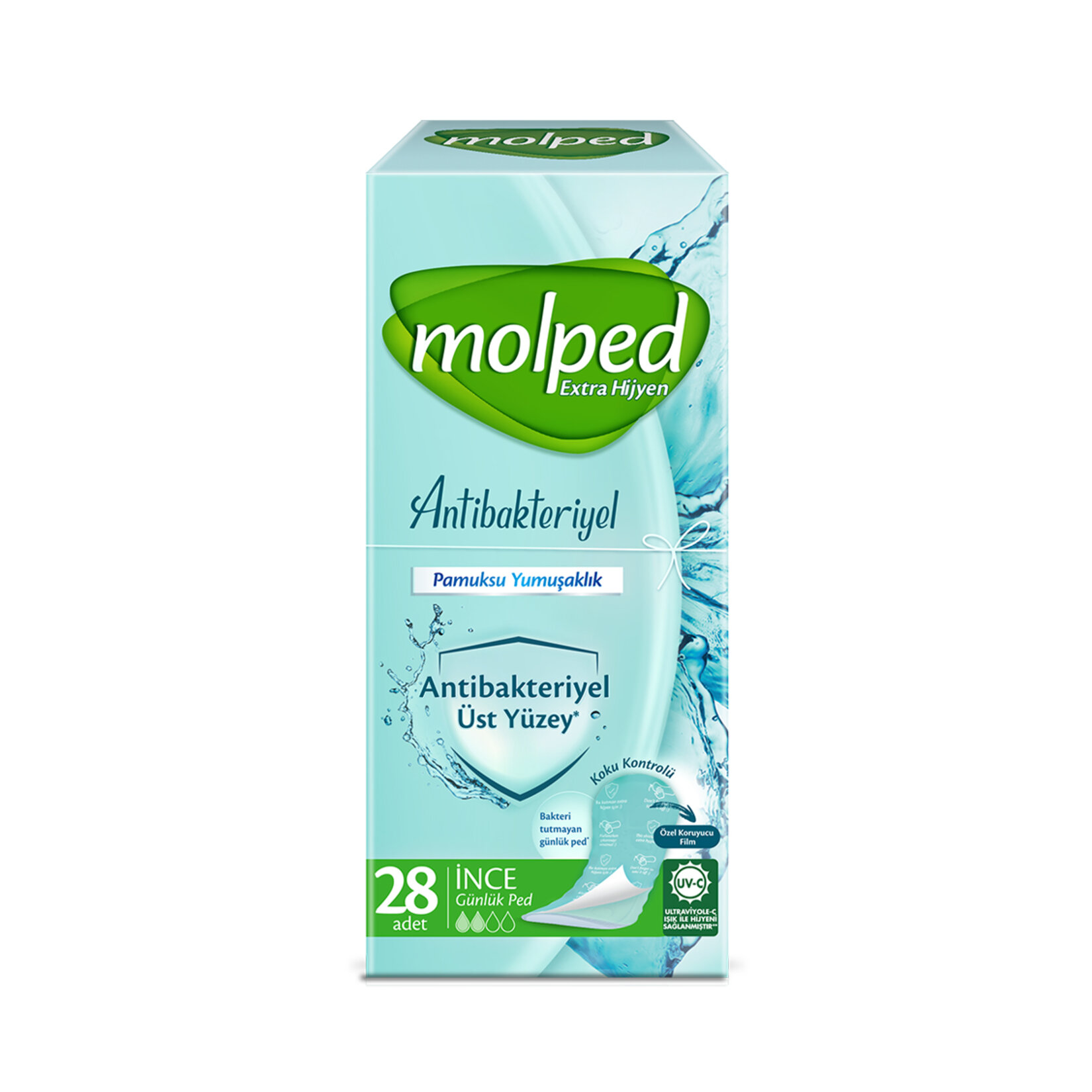 Molped Extra Hijyen Günlük Ped 28'li
