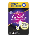 Orkid Platinum Dörtlü Paket Gece Ekstra 20 Adet