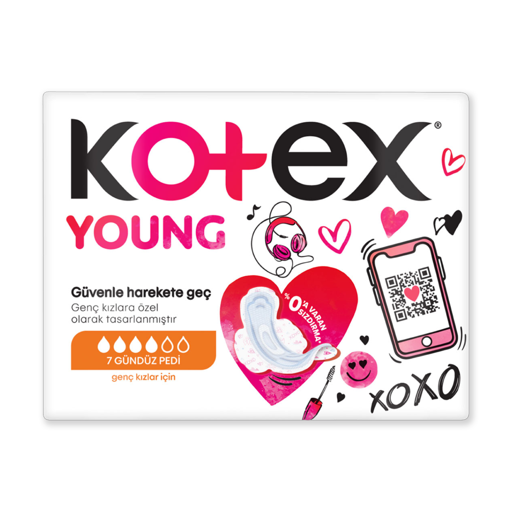 Kotex Young Ultra Gündüz Pedi 7'li