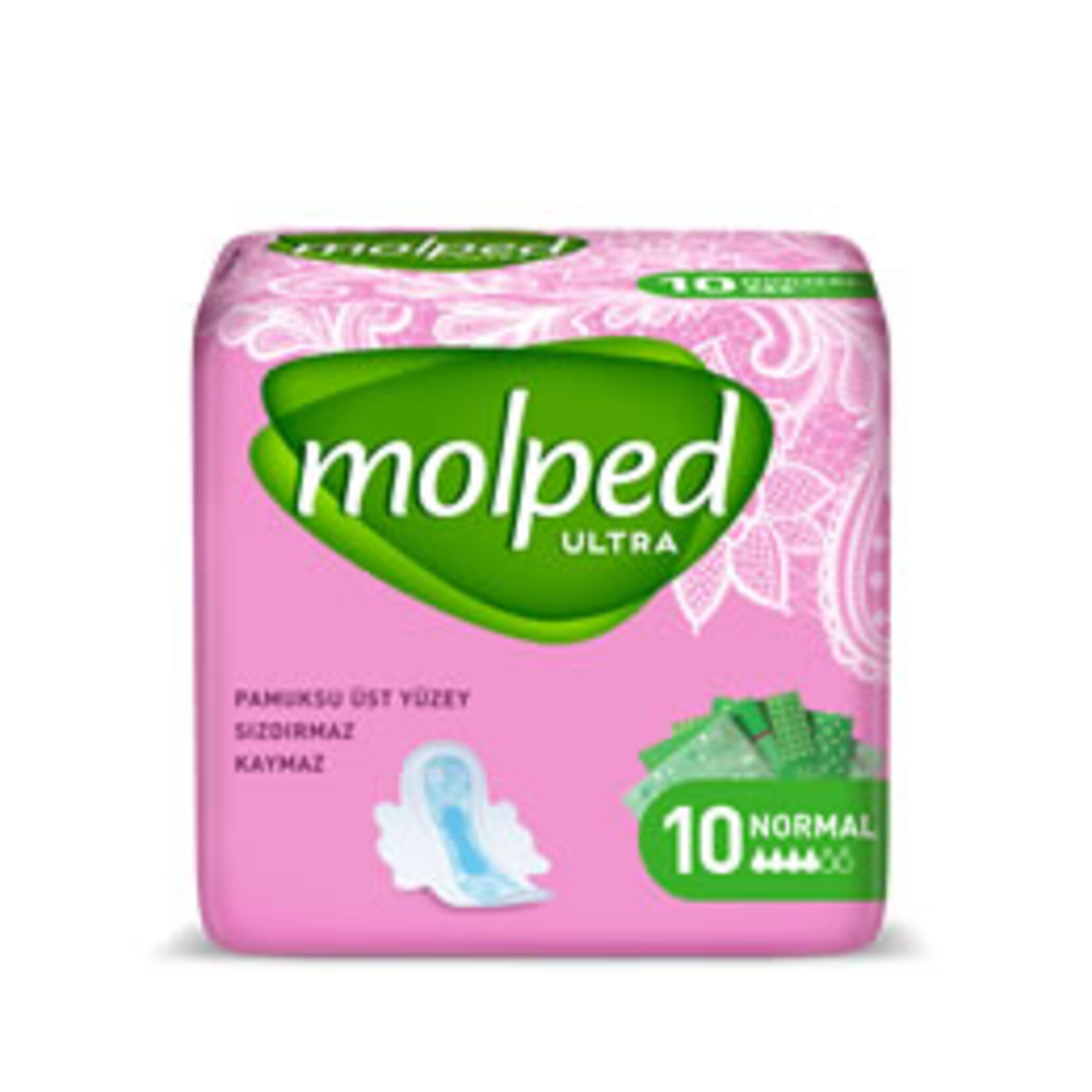 Molped Ultra Kanatlı Normal 10 Ped