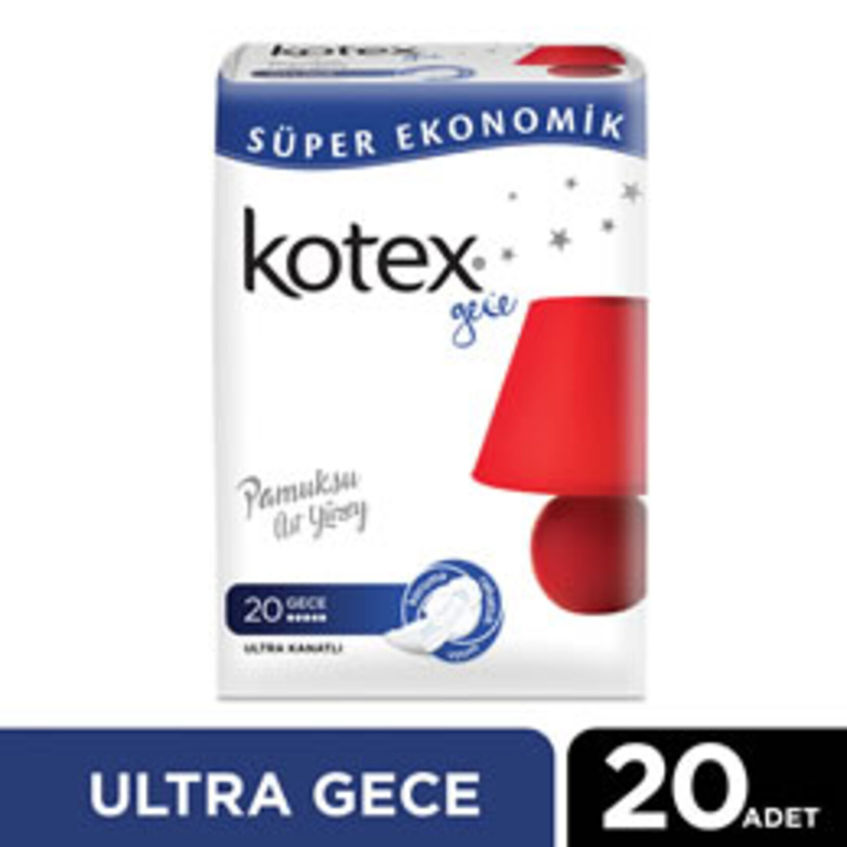 Kotex Ultra Hijyenik Ped Gece 20 Ped