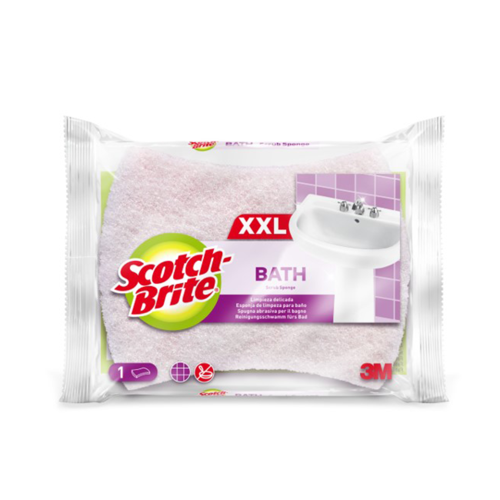 Scotch Brite Banyo Süngeri Klasik XXL Tekli
