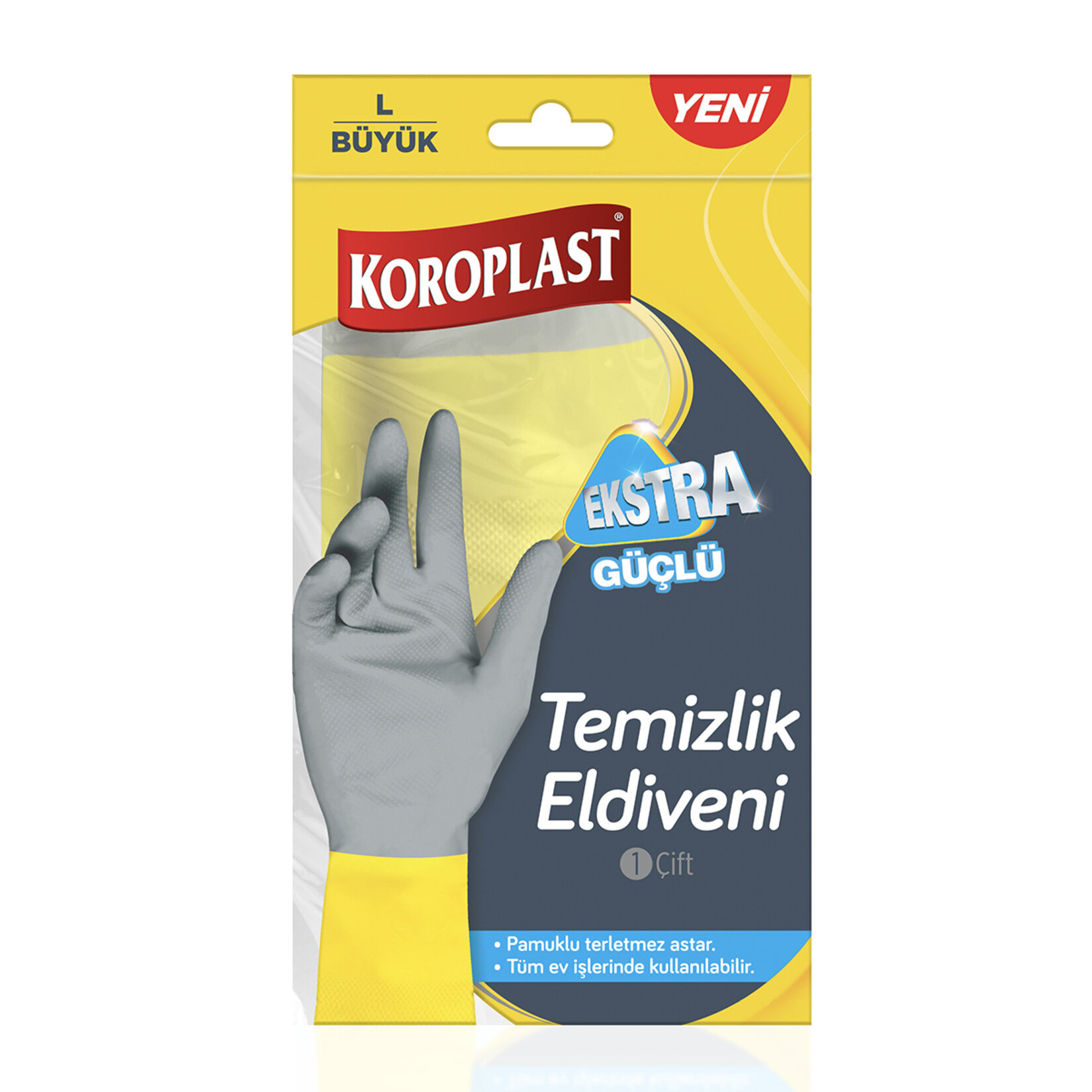 Koroplast Ekstra Güçlü Eldiven Large Beden