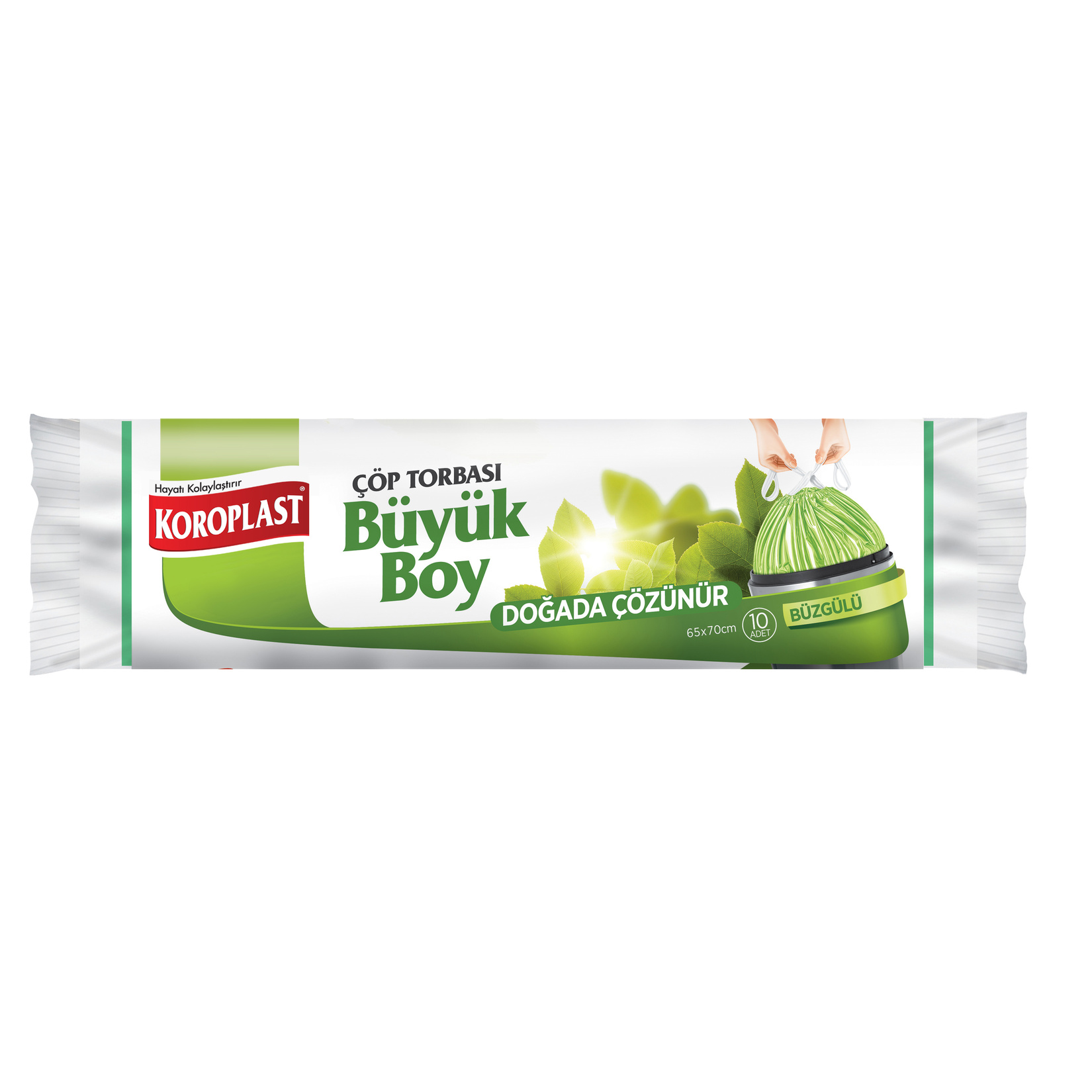 Koroplast Doğ.çöz.büzg.çöp Tor. Büyük Boy 10 Adet