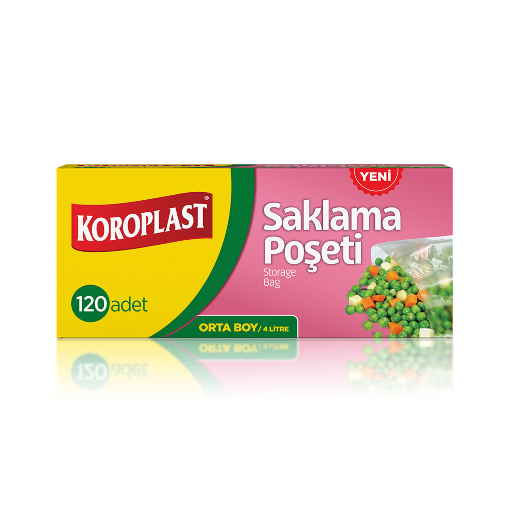 Koroplast Buzdolabı Poşeti Orta Boy 120Li
