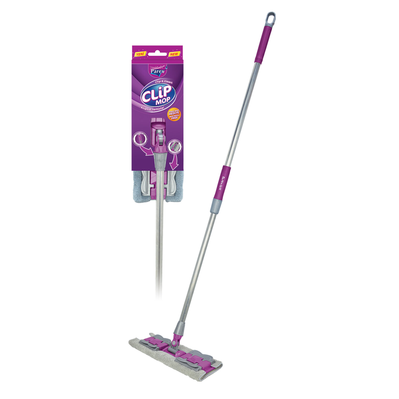 Parex Clip Mop Yer Temizlik Sistemi