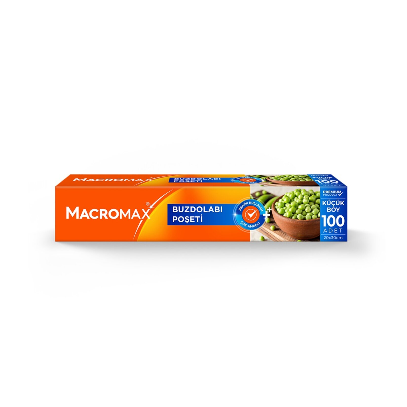 Macromax Buzdolabı Poşeti Küçük Boy 100'lü