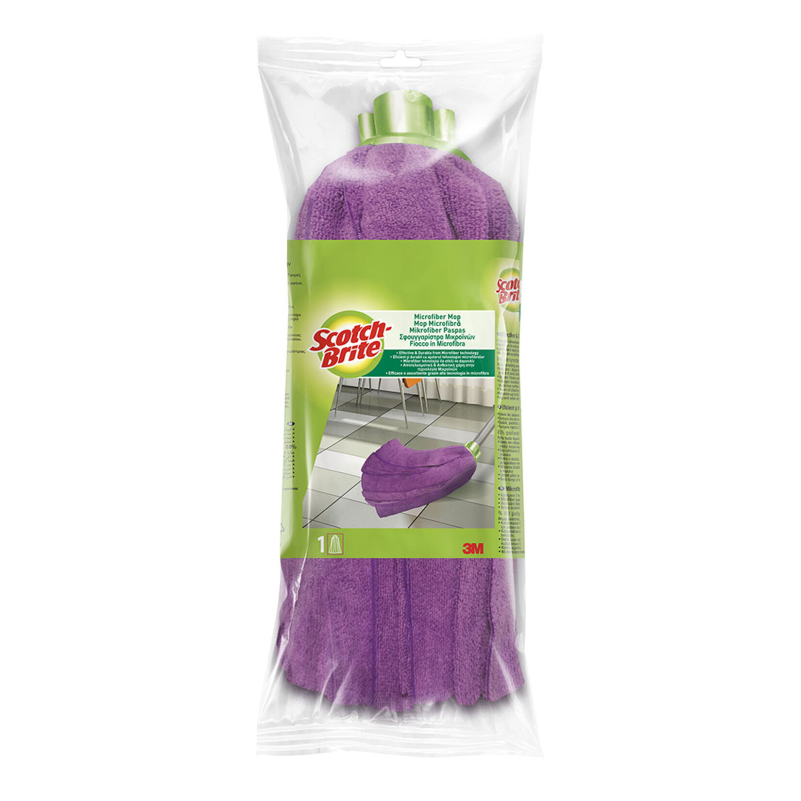 Scotch - Brite Mikrofiber Mor Yedek Paspas