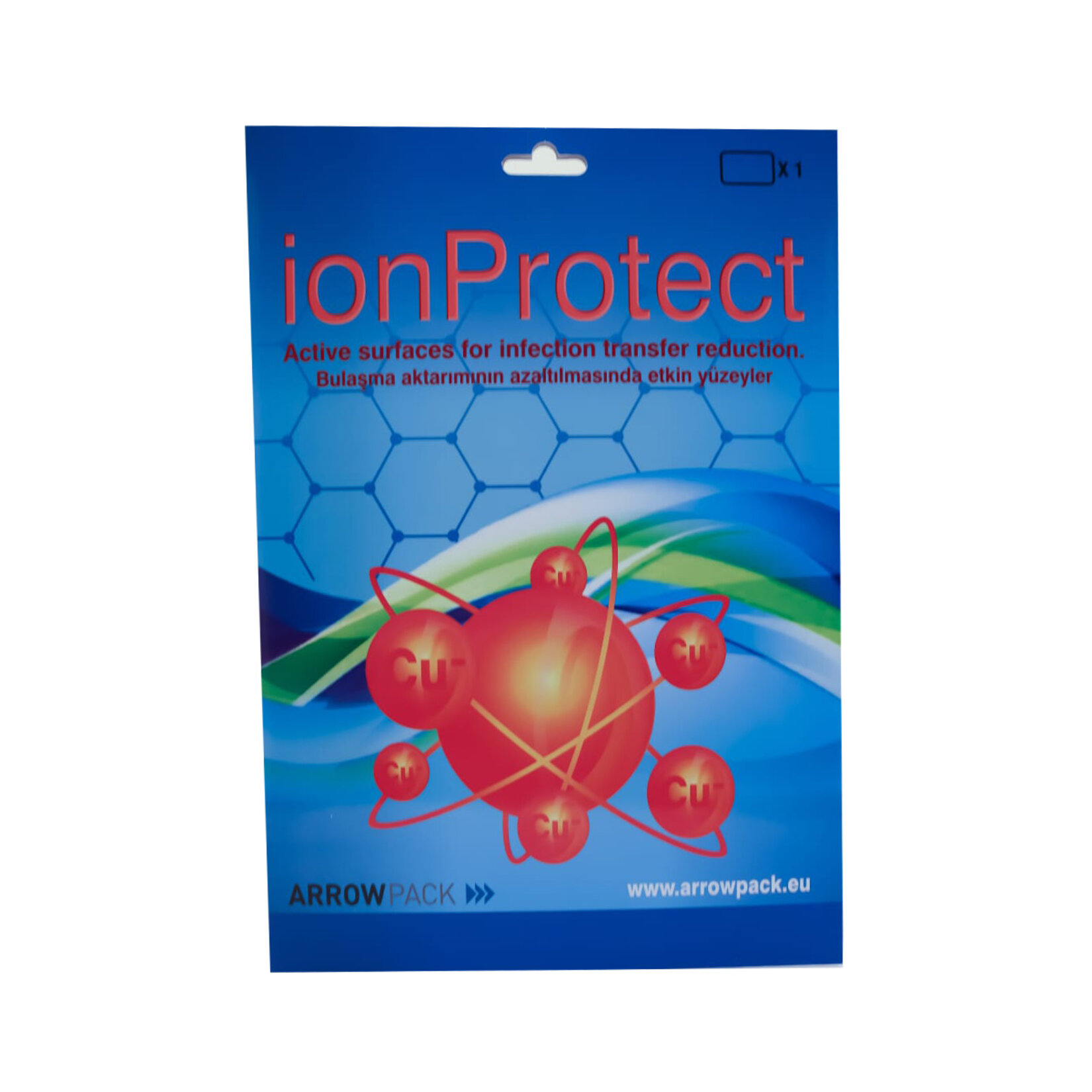 Ion Protect Bakır Levha Yapışkan Etiket
