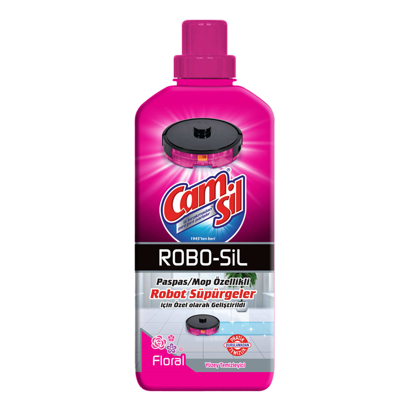 Camsil Robo-sil Floral Genel Yüzey Temizley.900ml