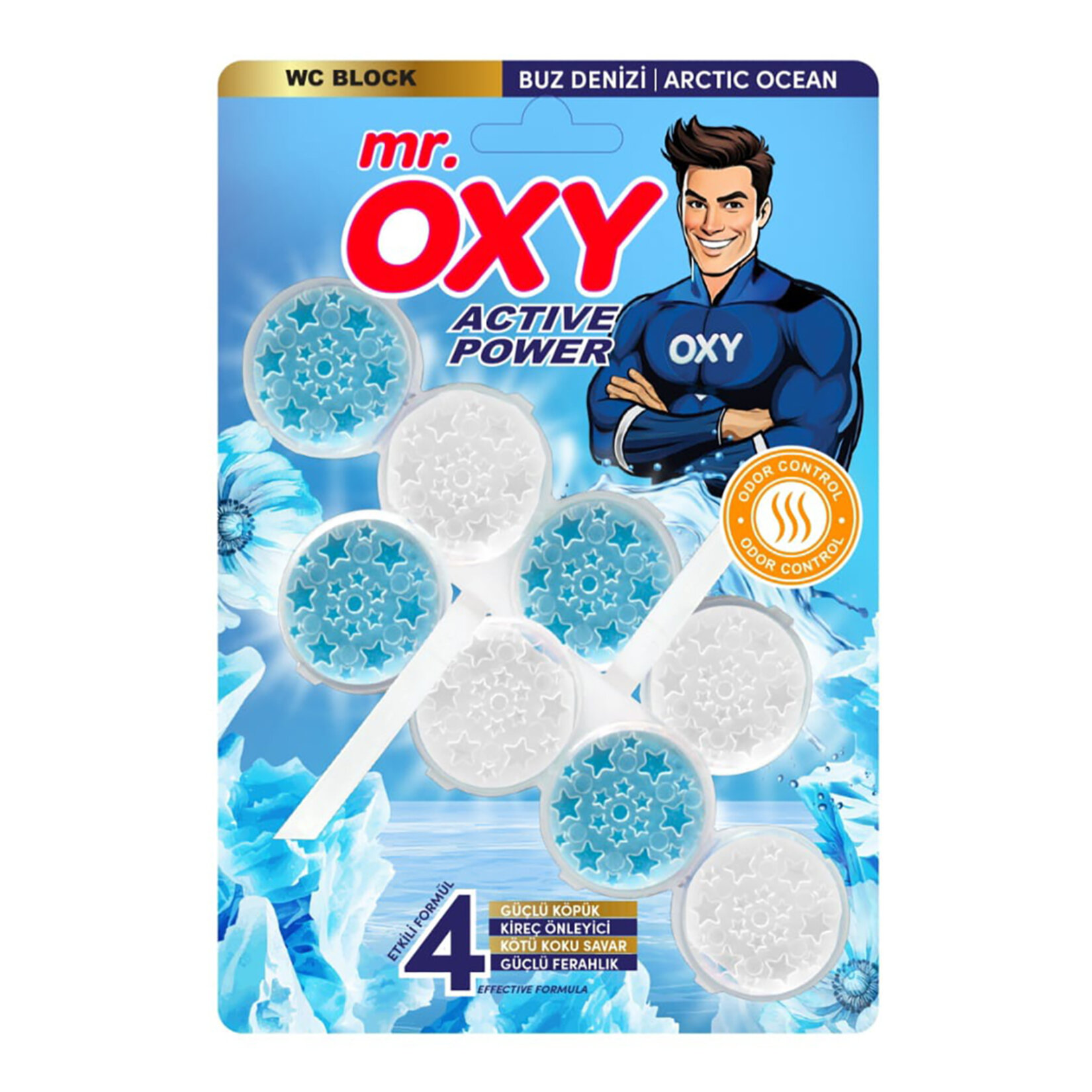 Mr Oxy Wc Blok Buz Denizi 2x50g