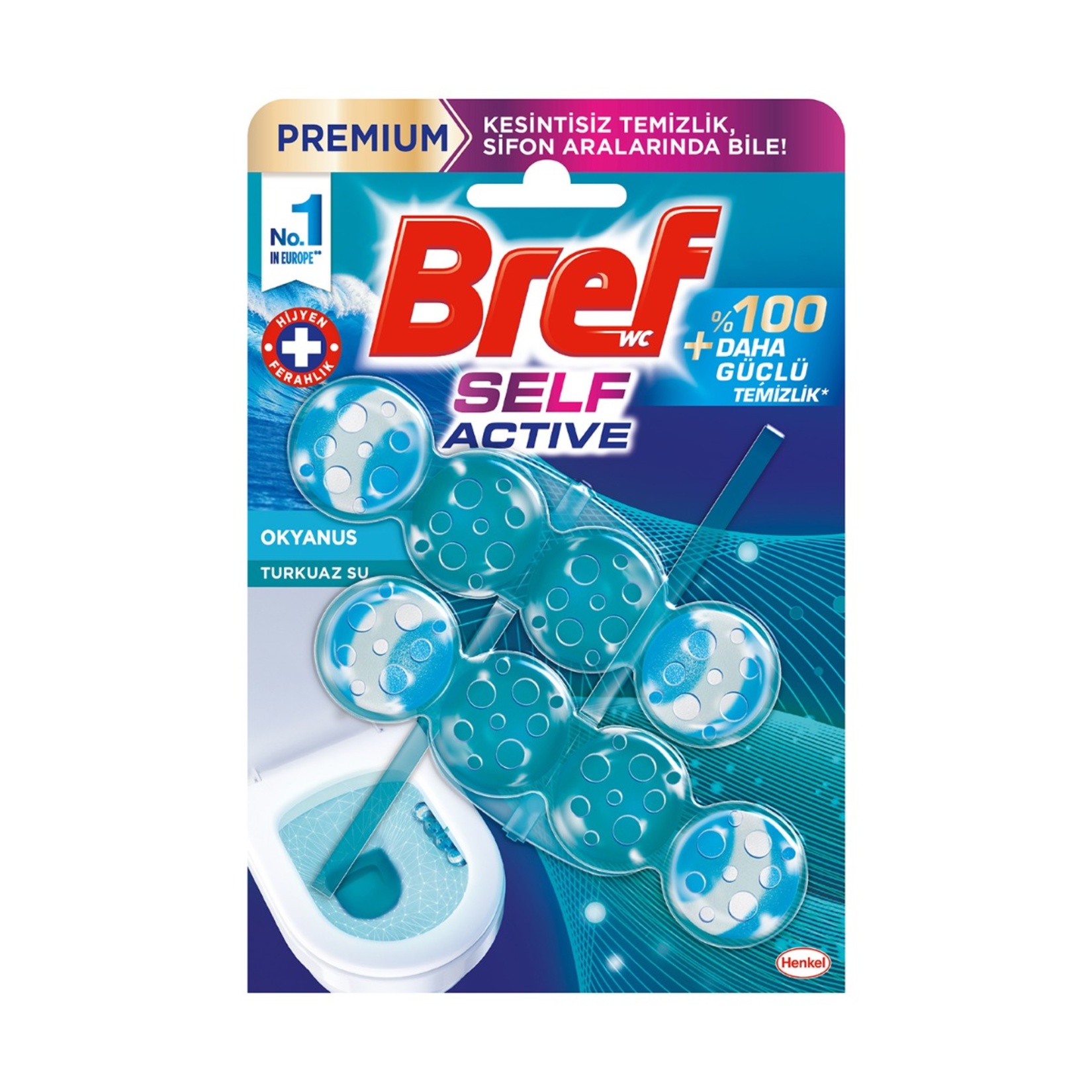 Bref Wc Blok Self Aktif Okyanus 2 x 50 G