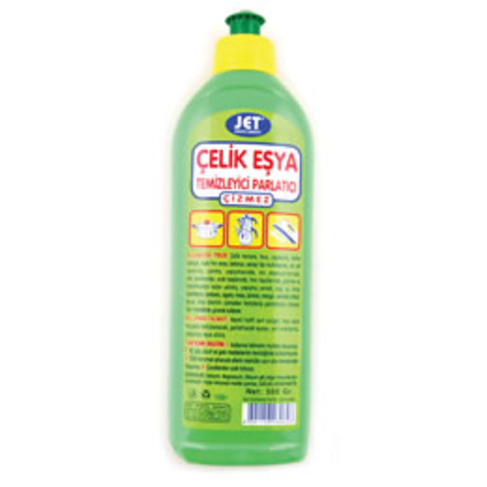 Jet Çelik Eşya Temizleyici Parlatıcı 500 G