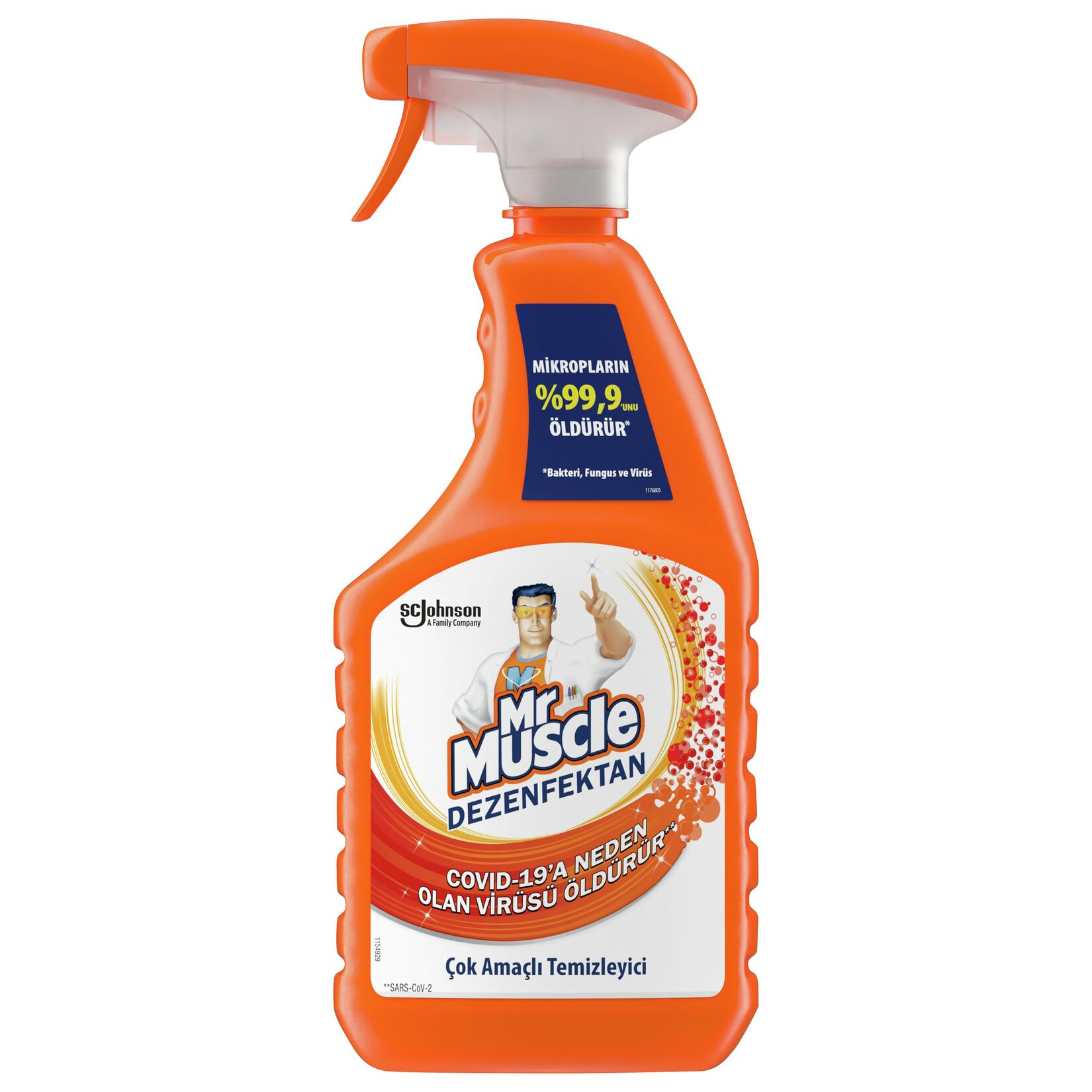 Mr.Muscle Çok Amaçlı Temizleyici Sprey 750 Ml