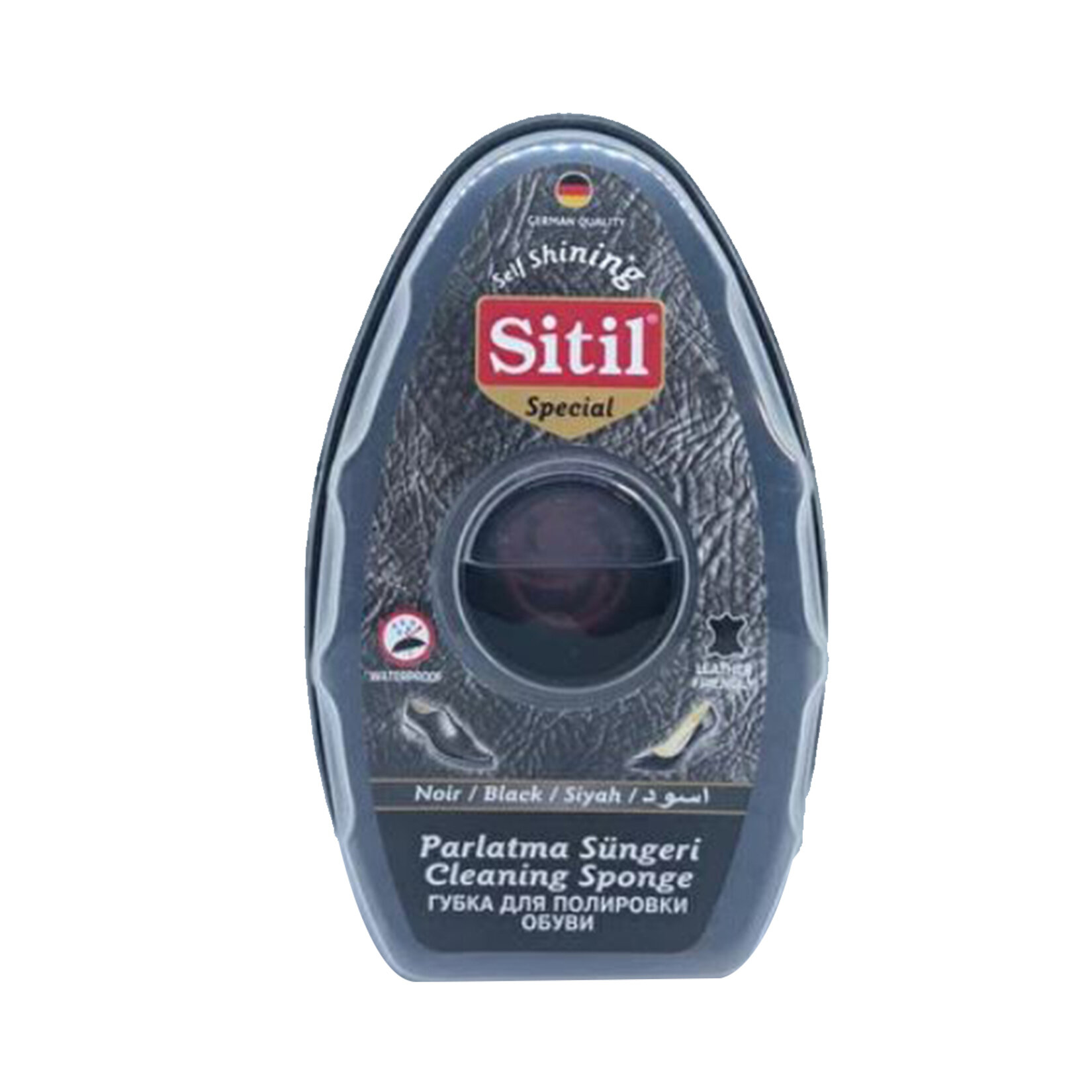 Sitil Depolu Parlatma Süngeri 6 Ml Siyah