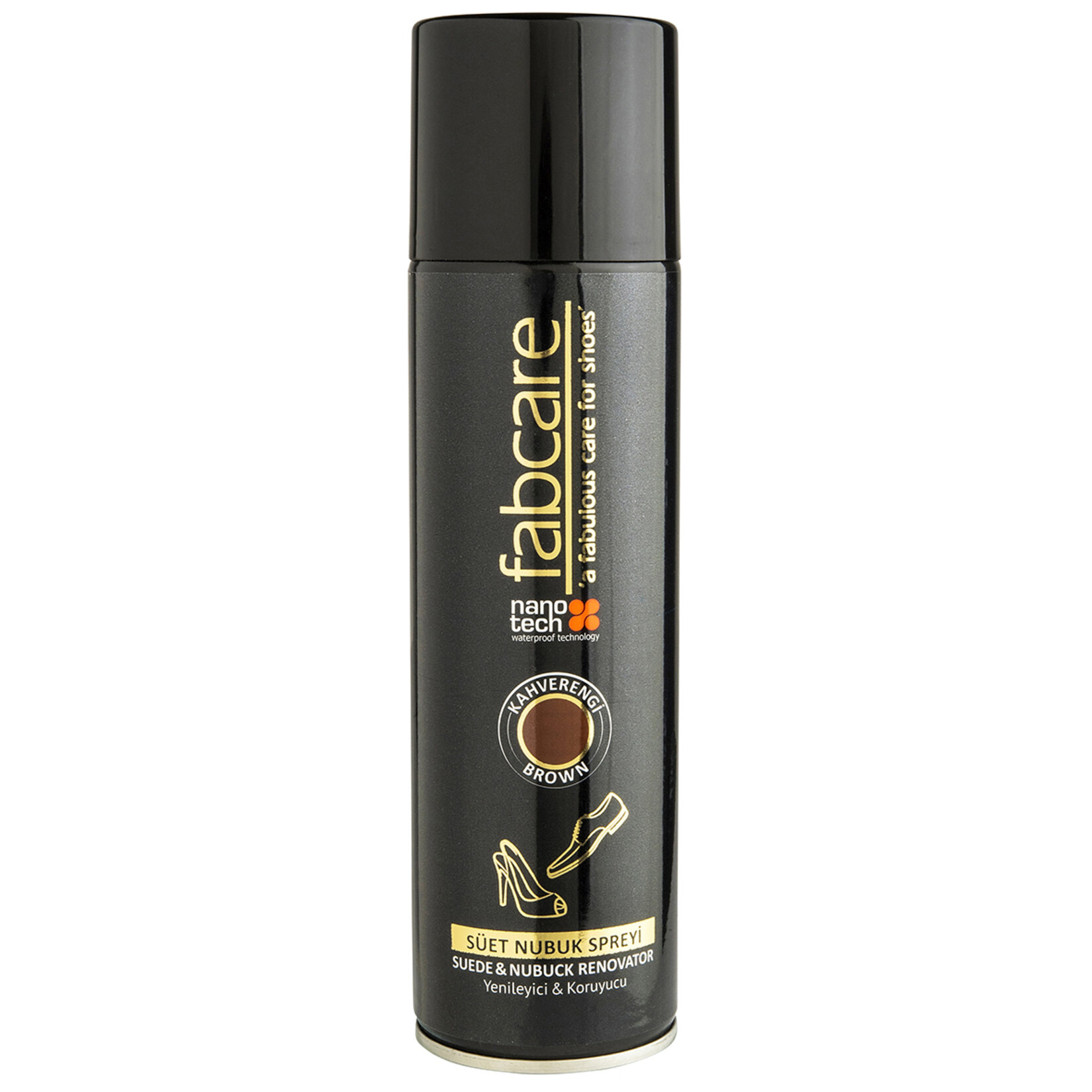 Fabcare Süet & Nubuk Sprey Boyası Kahve  250 Ml.