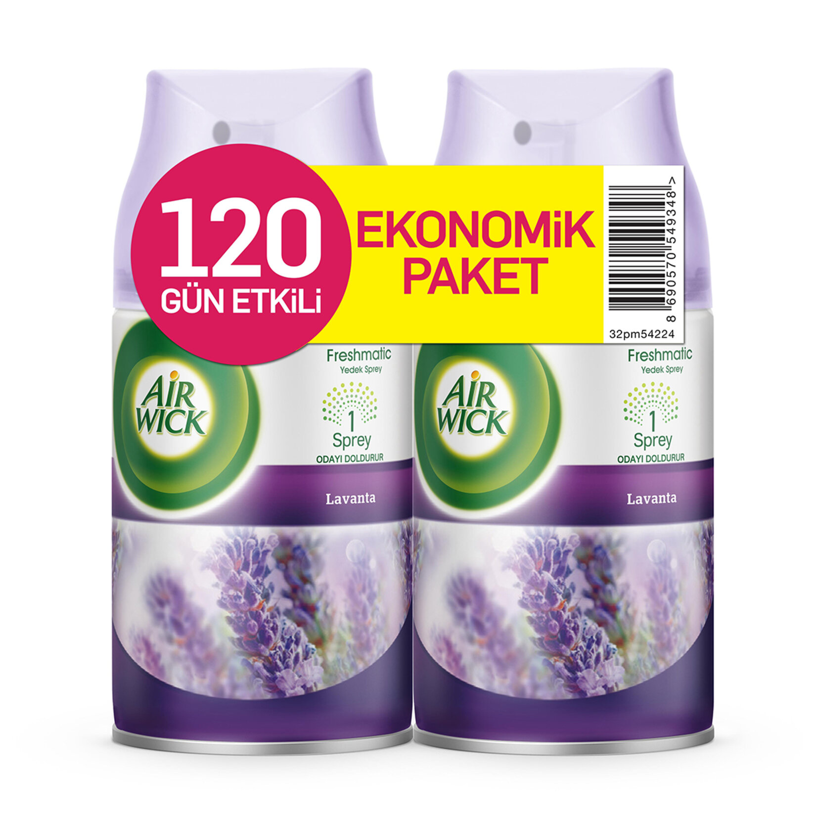 Airwick Freshmatic Yedek 2'li Lavanta