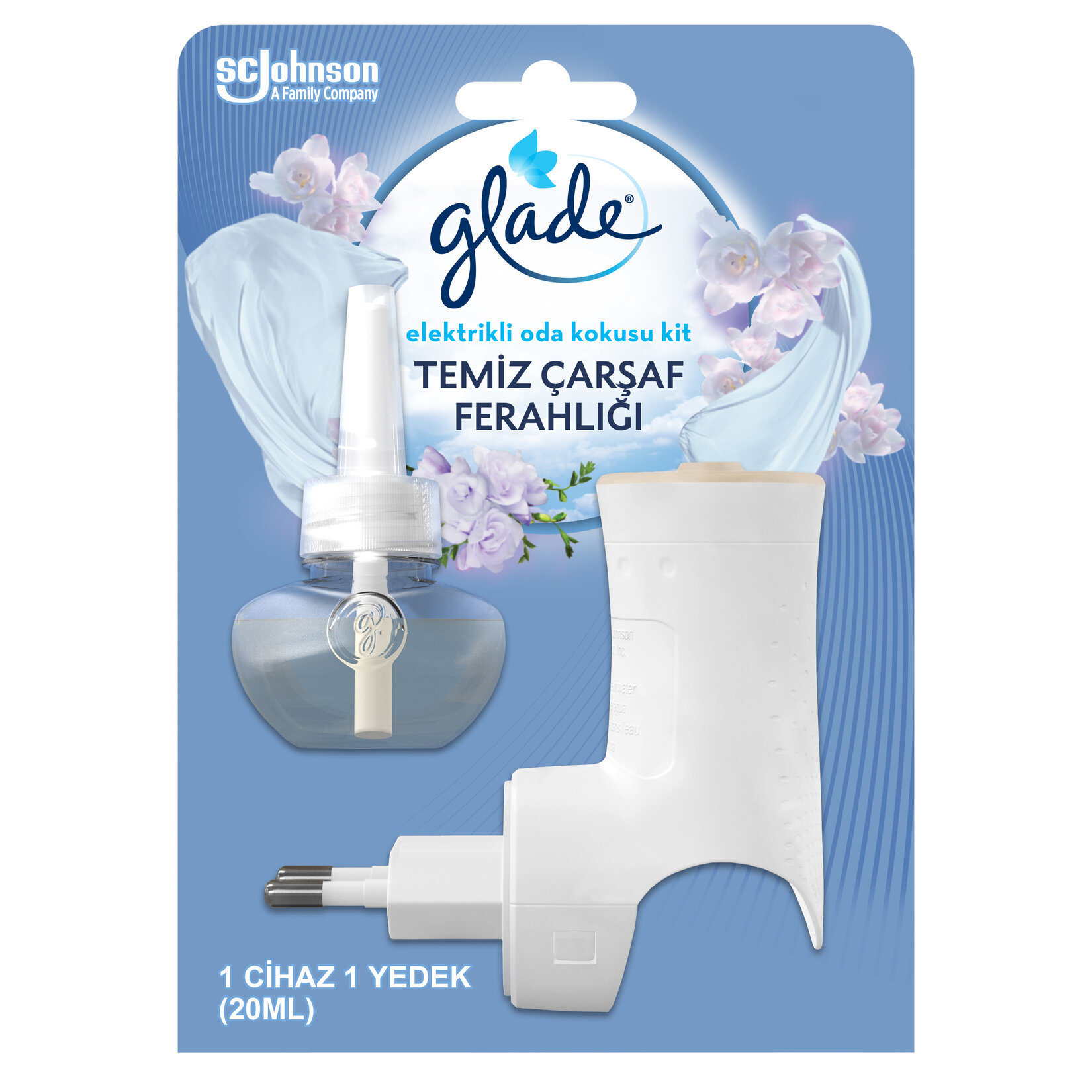 Glade Elektrikli Kit Temiz Çarşaf Ferahlığı 20 Ml