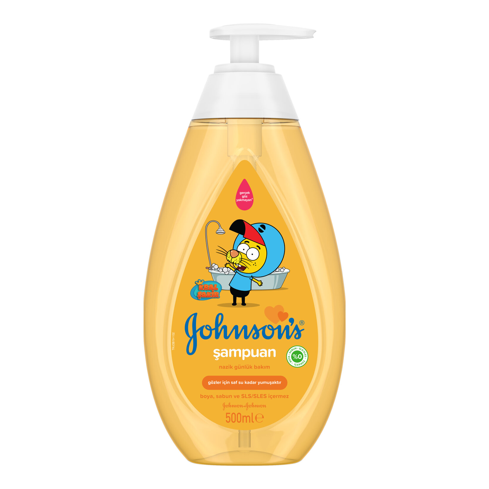 Johnson's Kral Şakir Bebek Şampuanı 500 Ml