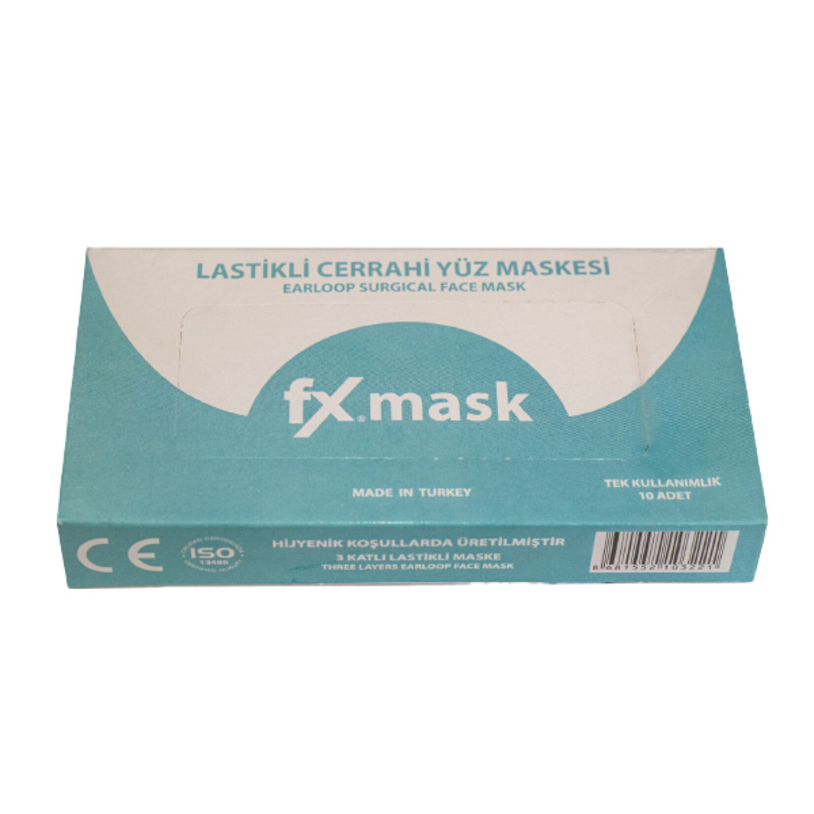 Fx Lastikli Cerrahi Maske 10Lu