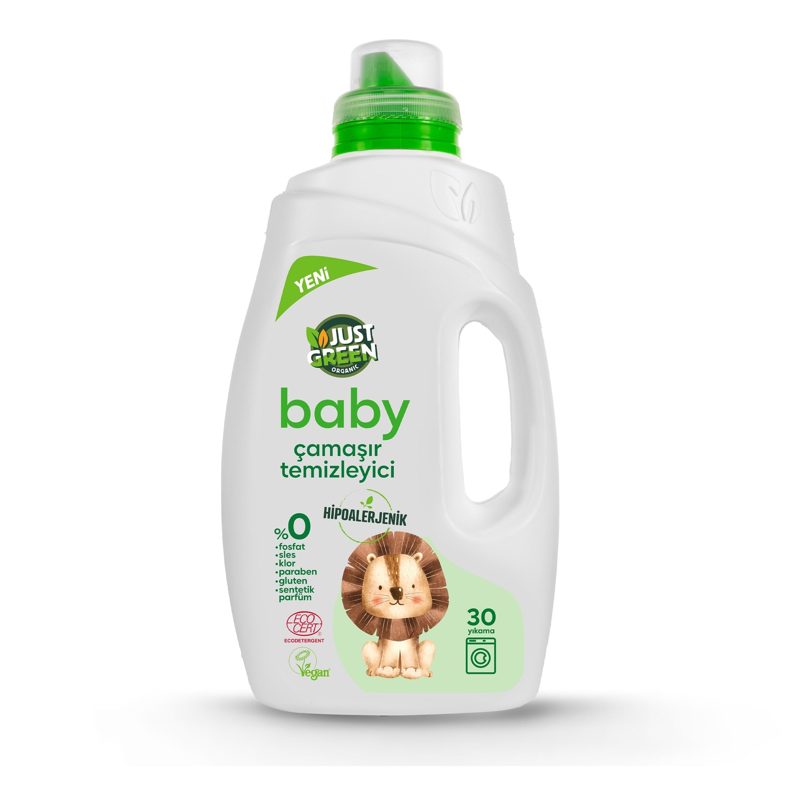 Just Green Baby Organic Çamaşır Deterjanı 1500 Ml