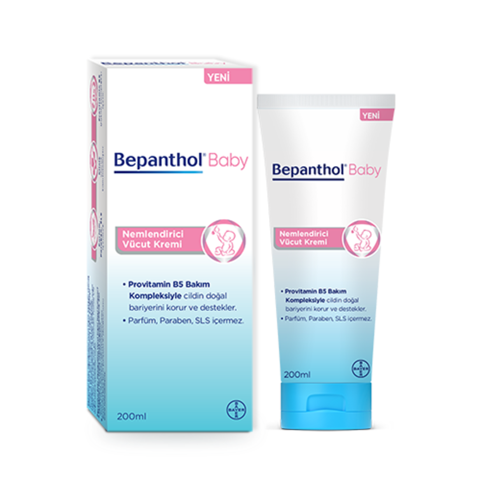 Bepanthol Baby Nemlendirici Vücut Kremi 200 Ml