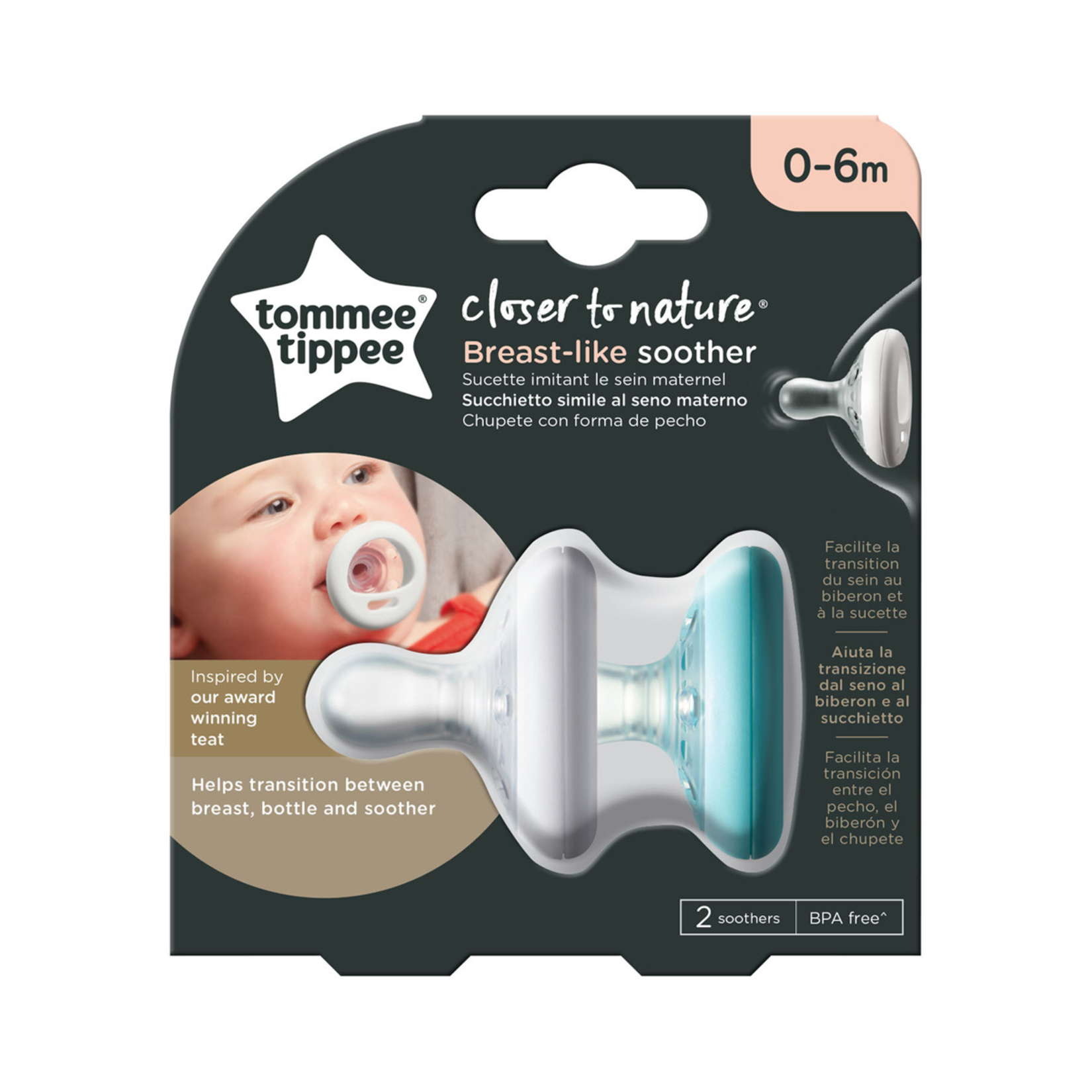 Tommee Tippee 0 - 6 Ay Gerçek His Emzik 2'li